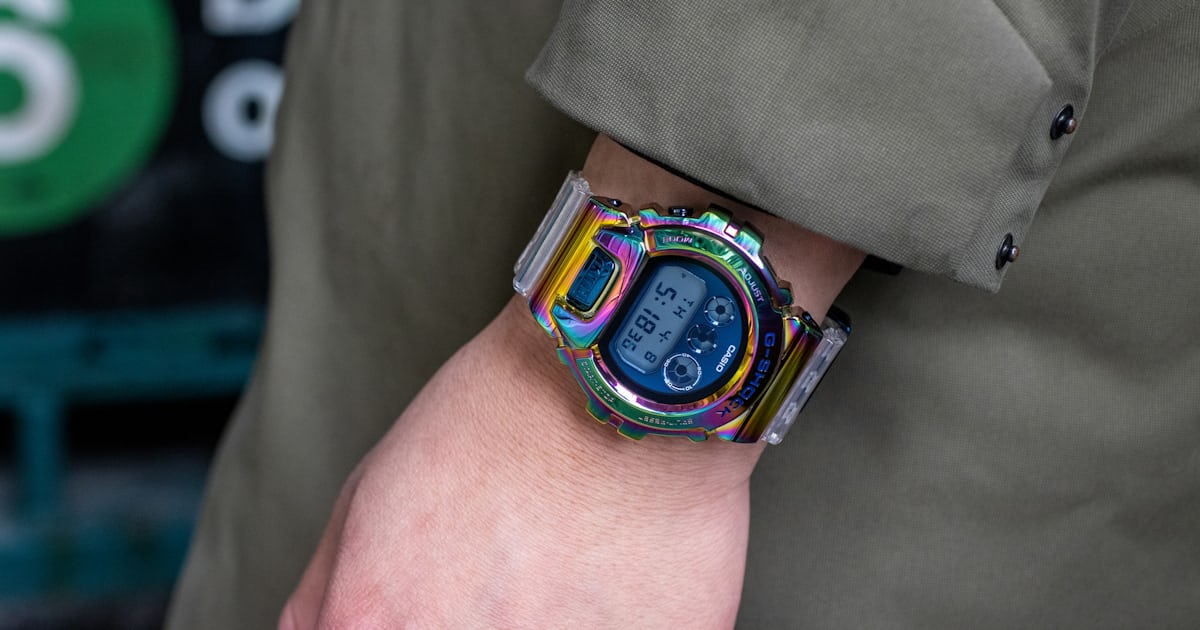 Introducing: The KITH For G-SHOCK GM-6900 レインボー 2021年新作