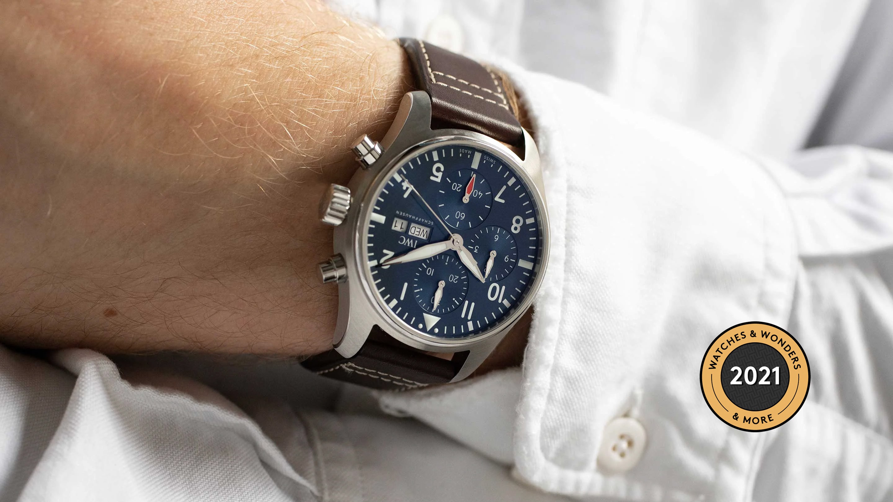 Introducing: IWC パイロット・ウォッチ・クロノグラフに41mmサイズが登場 2021年新作 - Hodinkee Japan  （ホディンキー 日本版）