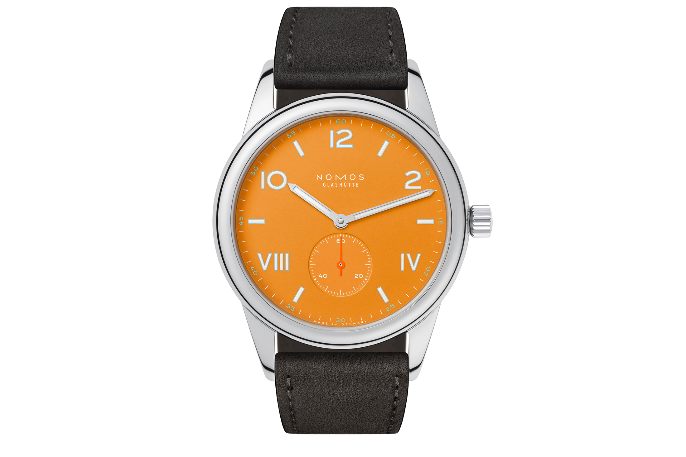 Introducing: ノモス クラブ キャンパスにグレーとオレンジの2色が新た