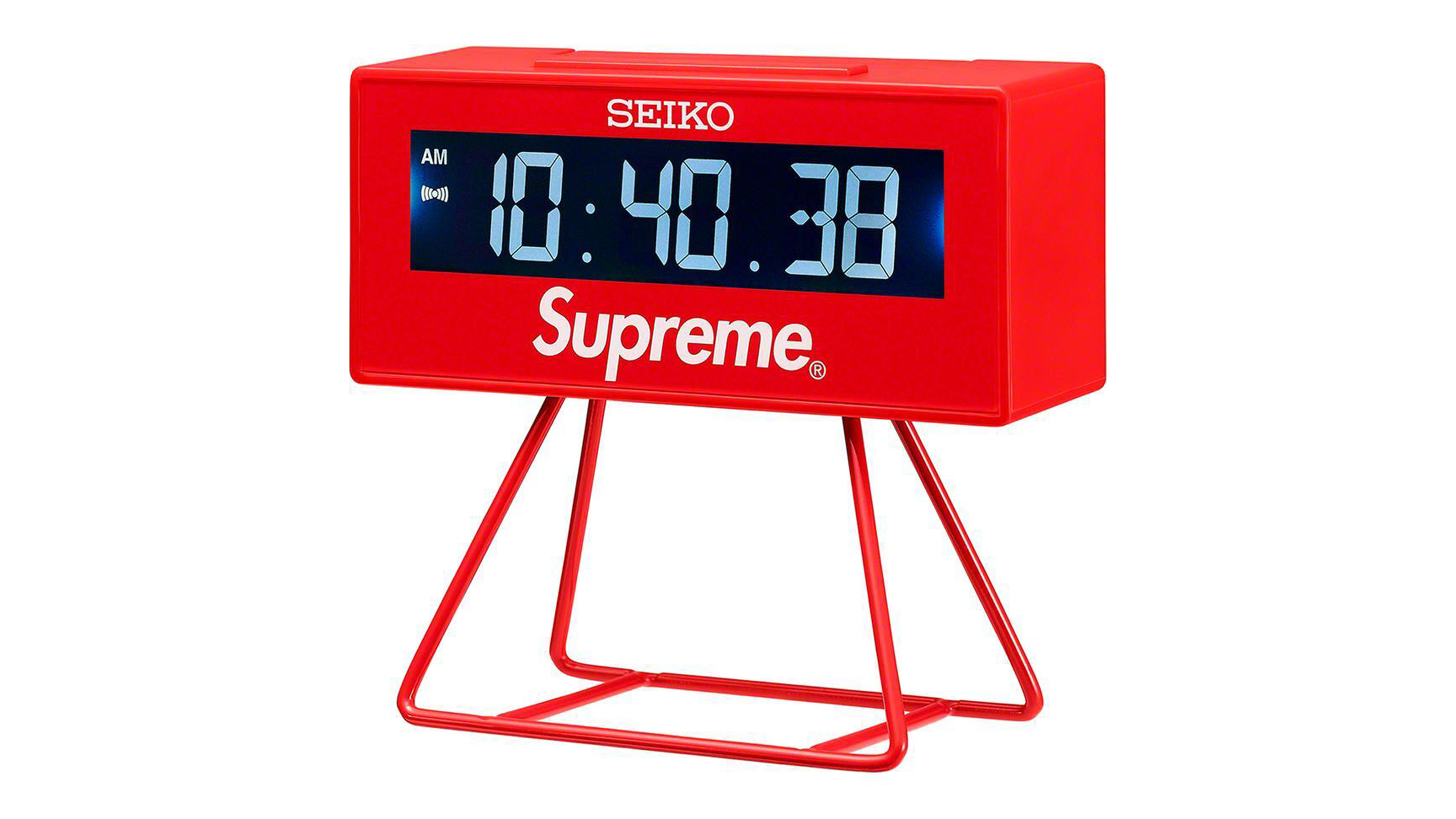 Supreme Seiko Alarm Clock White 22FW week9 シュプリーム セイコー