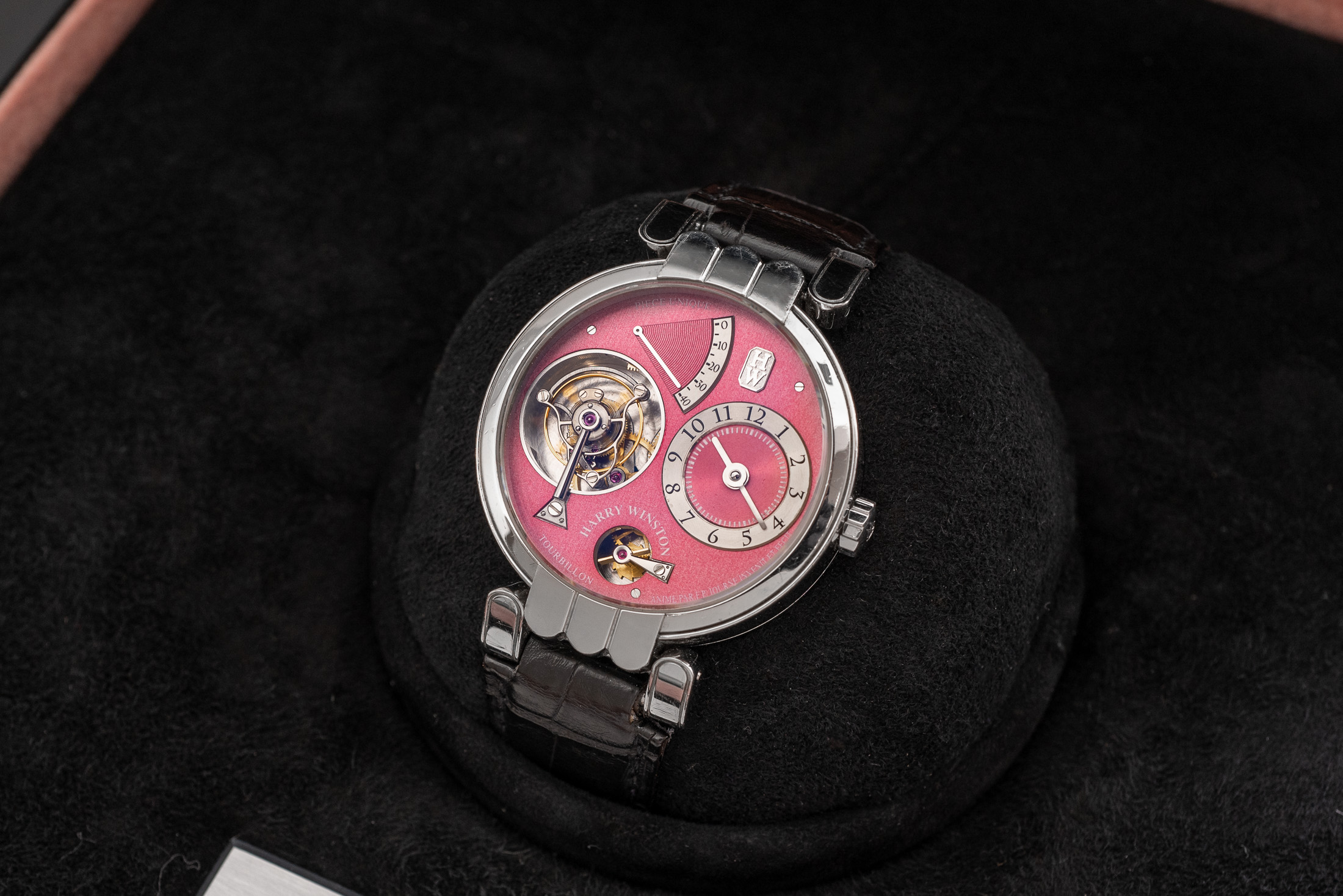 ハリー・ウィンストンとF.P.ジュルヌによるオーパス1 トゥールビヨン