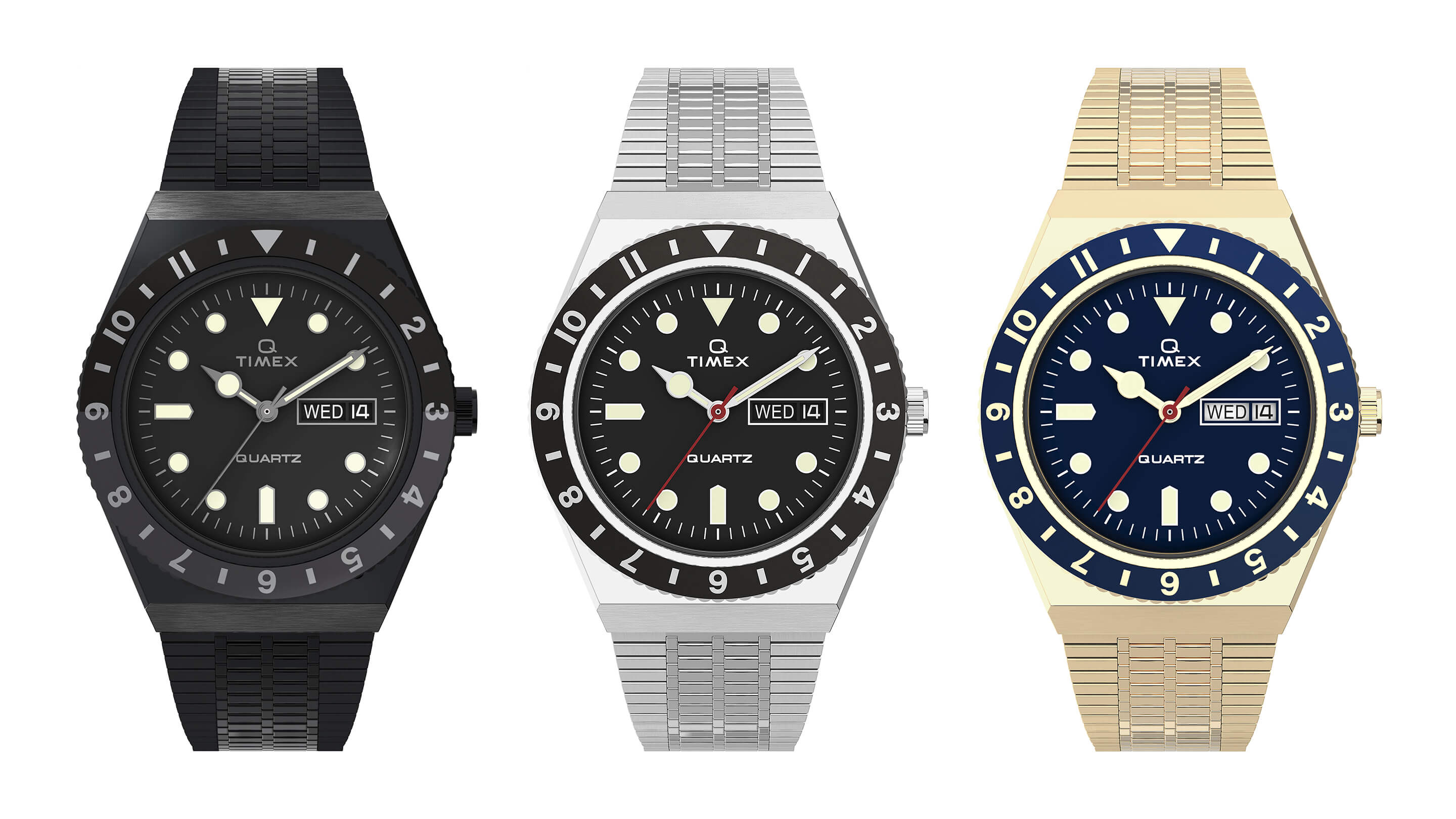 Introducing: タイメックス Q TIMEXに3種のカラーバリエーションが登場 2021年新作 - Hodinkee Japan  （ホディンキー 日本版）