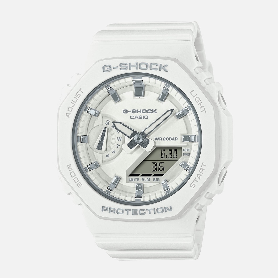 White G-Shock watch