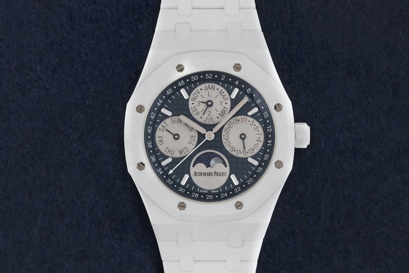 White Royal Oak watch 