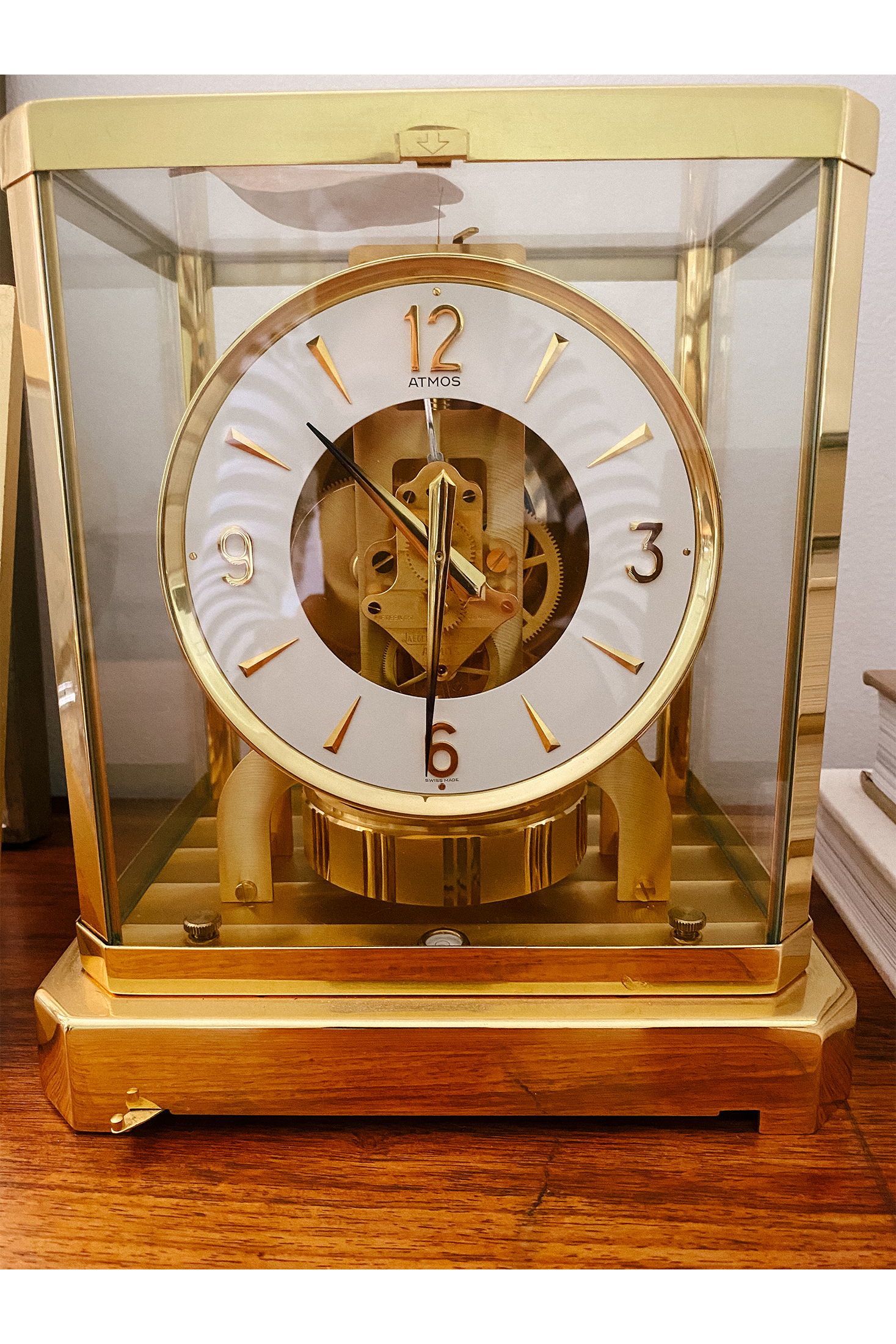 An antique clock