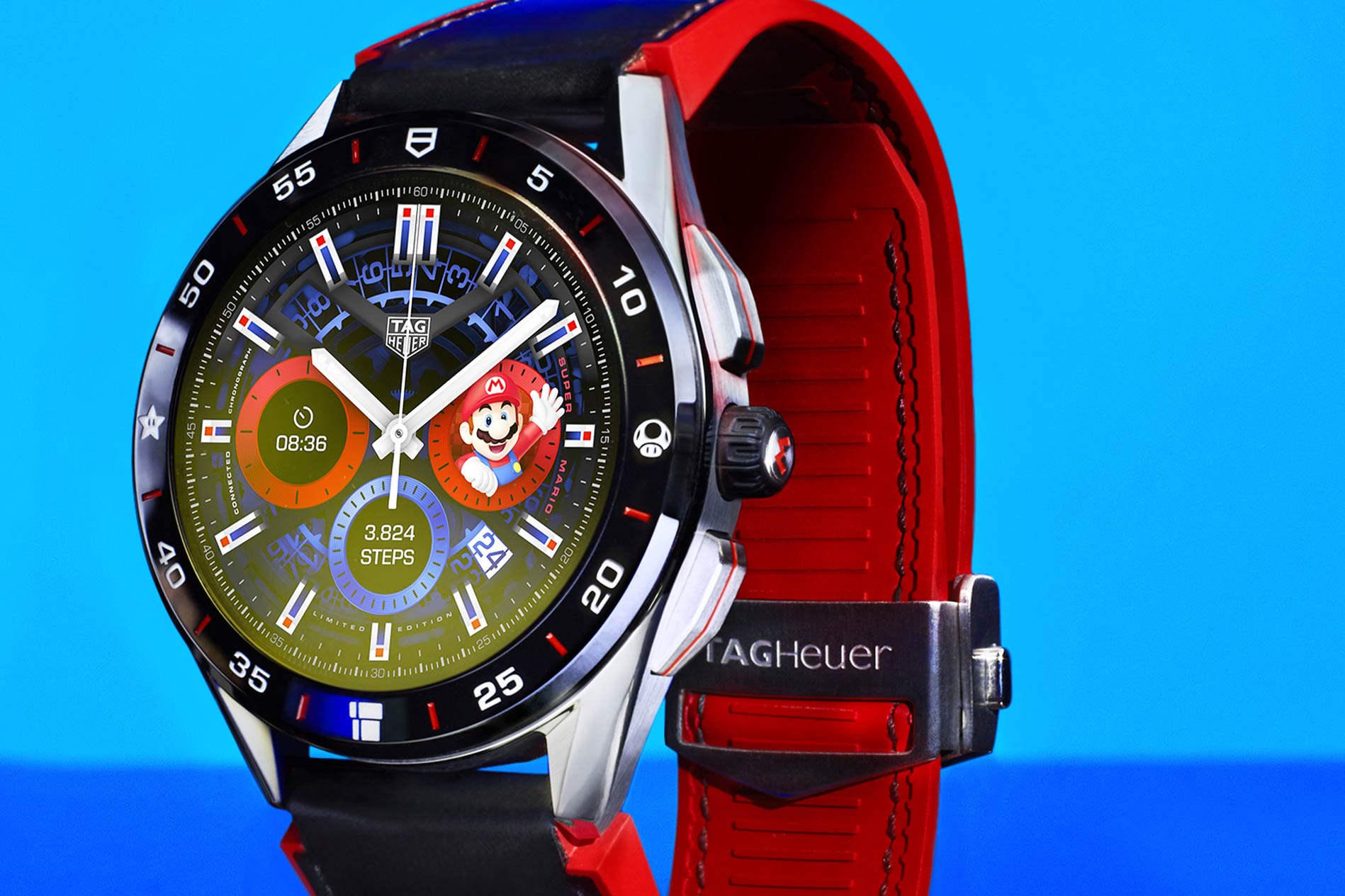 Introducing: タグ・ホイヤーがスーパーマリオコラボのコネクテッド