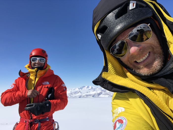 Jimmy Chin and Conrad Anker Ulvetanna Peak, Queen Maud Land, Antarctica