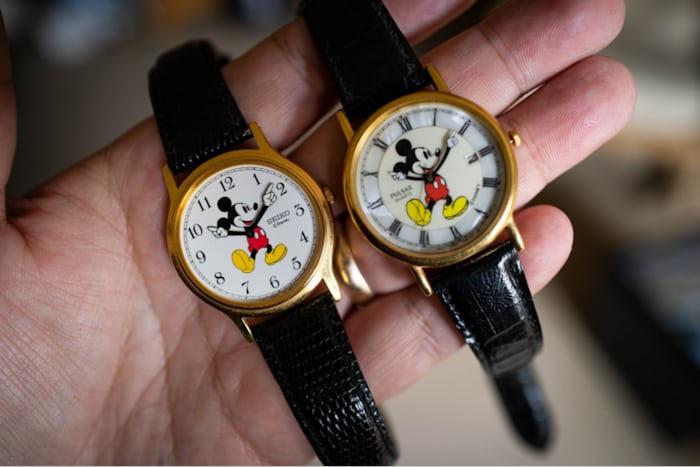 ディズニー公式 シークレット ミリタリー ウォッチ ミッキー ミッキーマウス 腕時計 かわいい プレゼント タイプ2 フルカラー ユニセックス ペアウォッチ Disney公式 コラボレーション 人気 ブランド ギフト Mickey 自動巻き Citizen ジャムホームメイド 公式通販