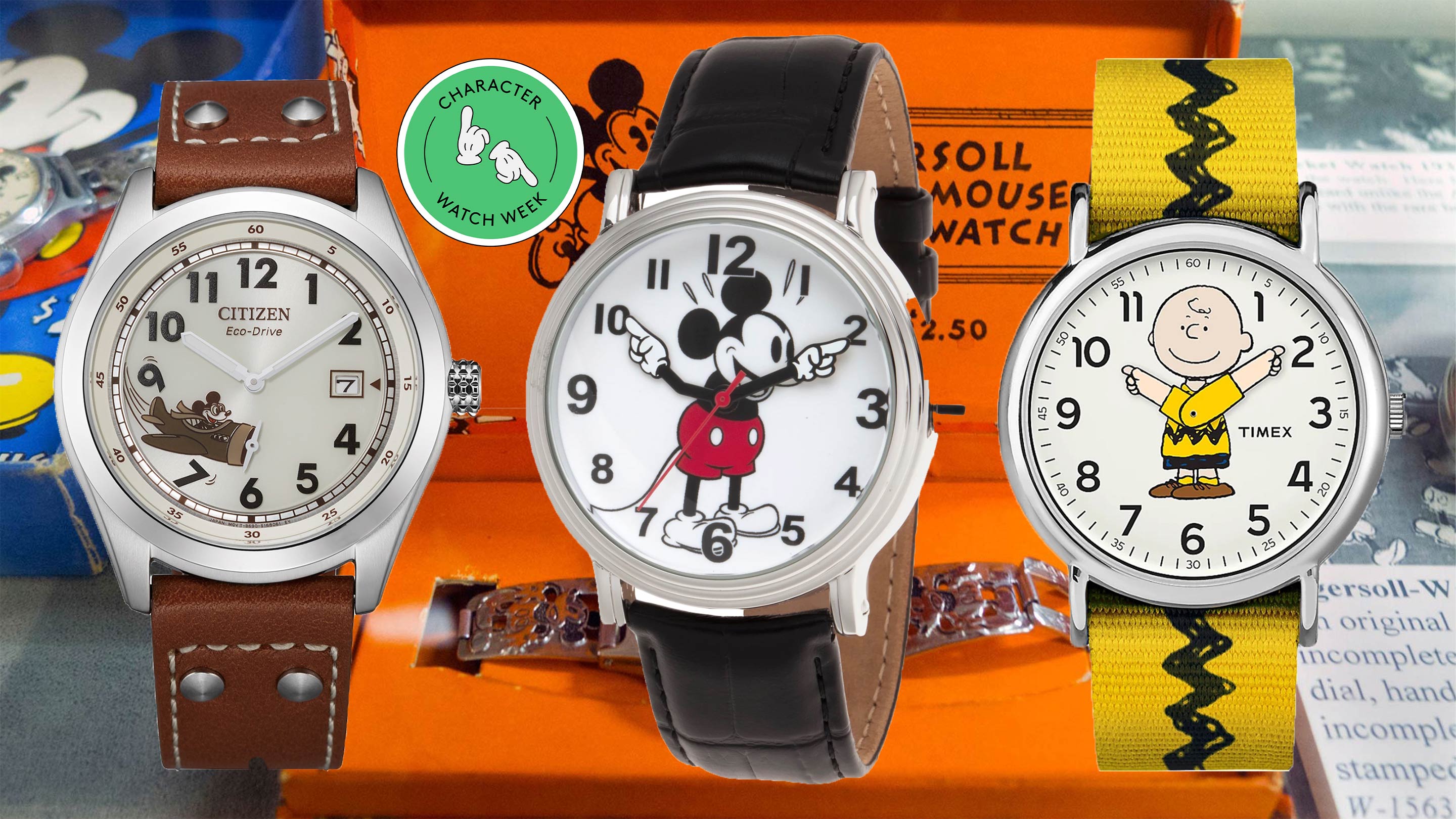 キャラクターウォッチの歴史をネズミの視点で振り返る - Hodinkee