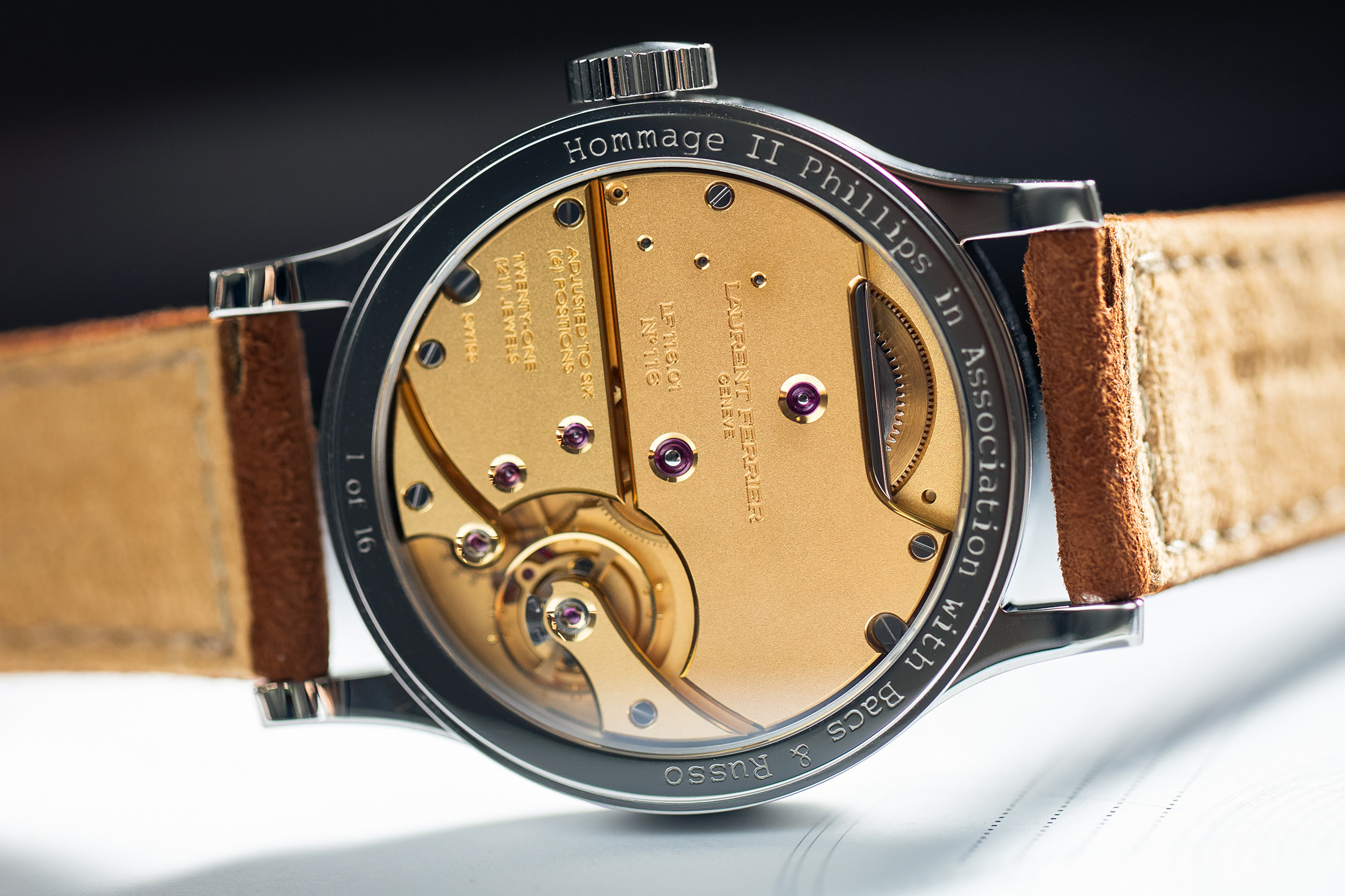 Introducing: ローラン・フェリエ × フィリップス オマージュⅡ 2021年