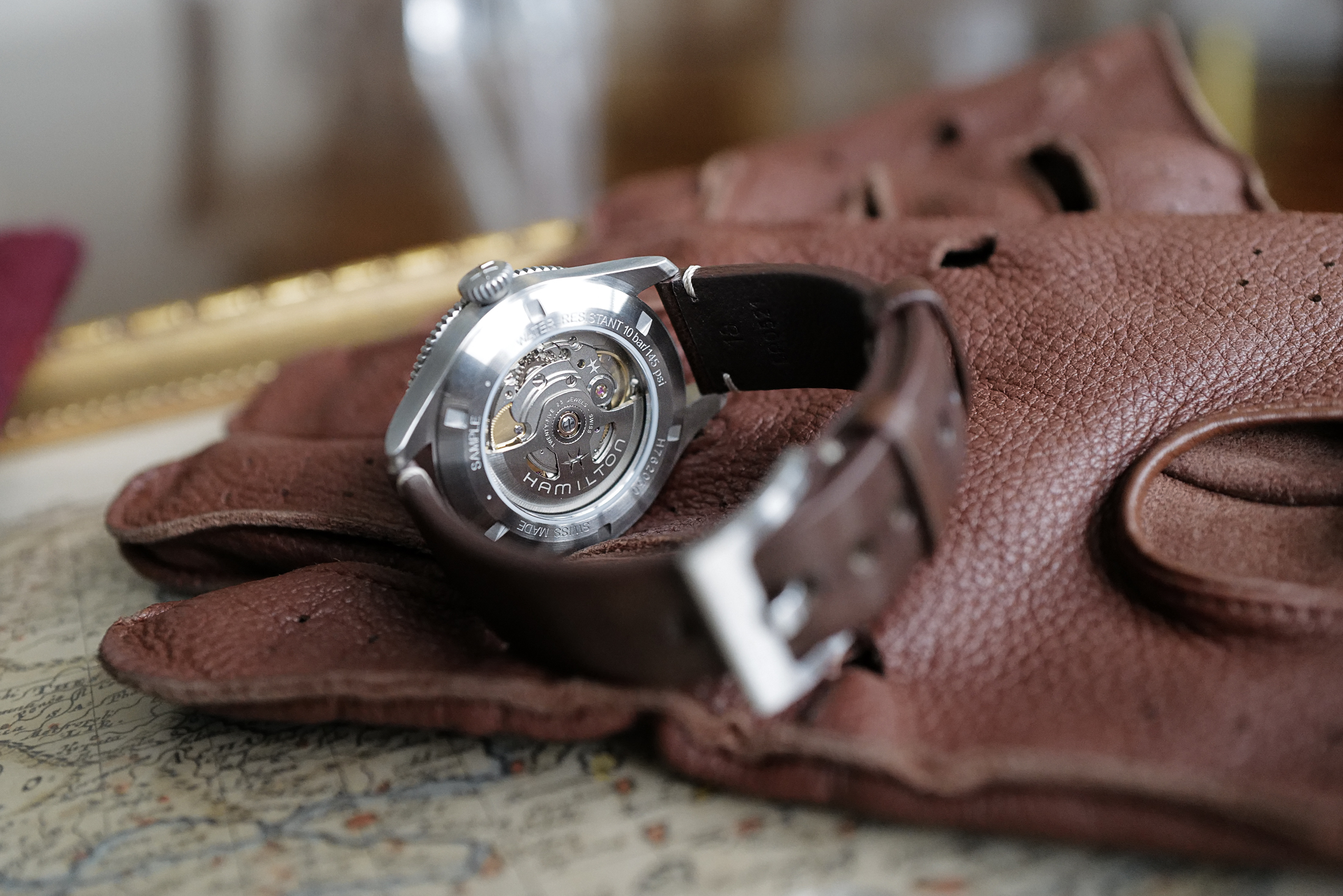 The Hamilton Khaki Pilot Pioneer in 38mm size movement