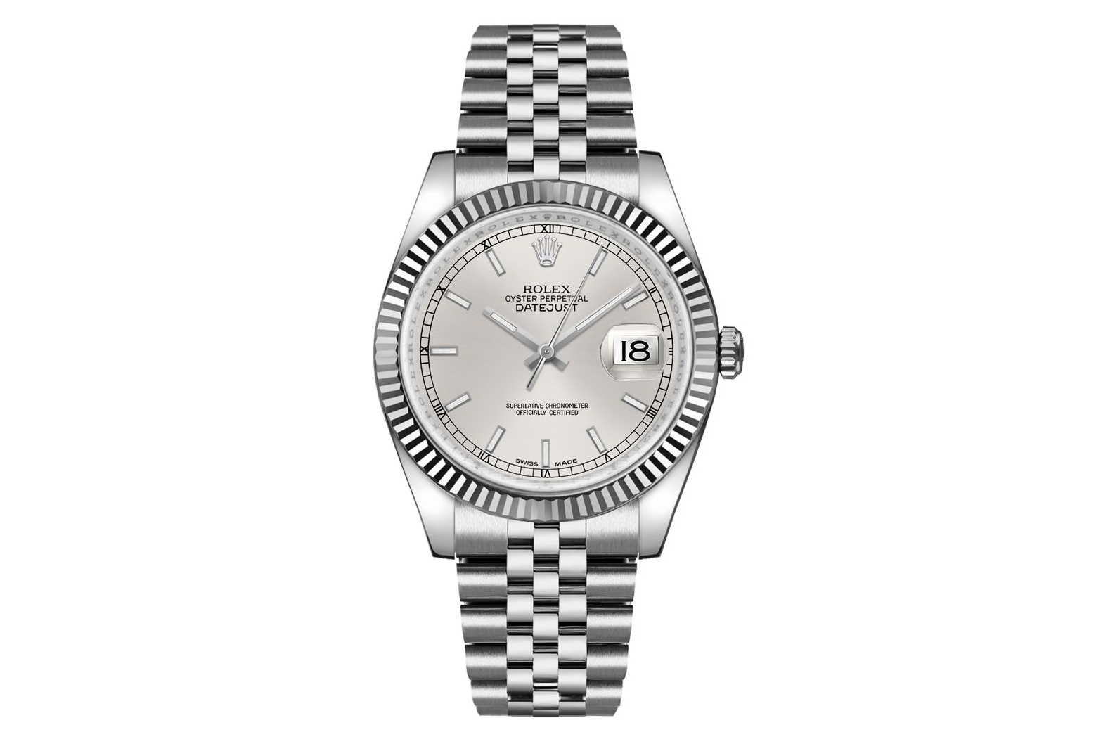 Similar Rolex Datejust to the one worn by James McAvoy in It Chapter Two.