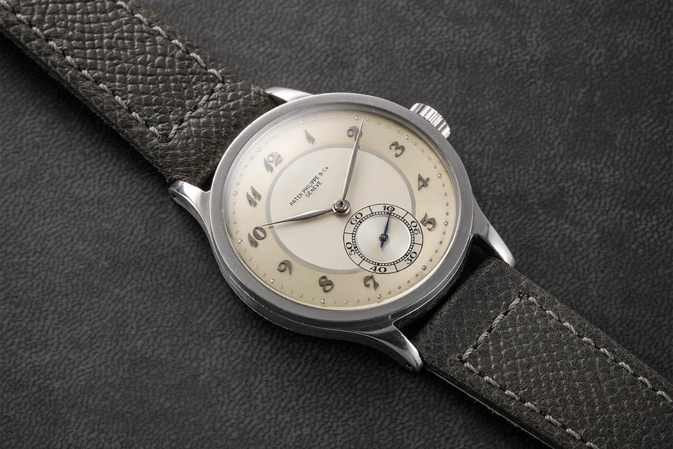 Patek oversized Calatrava "Calvatrone" ref. 370, Phillips Geneva Watch Auction XIV