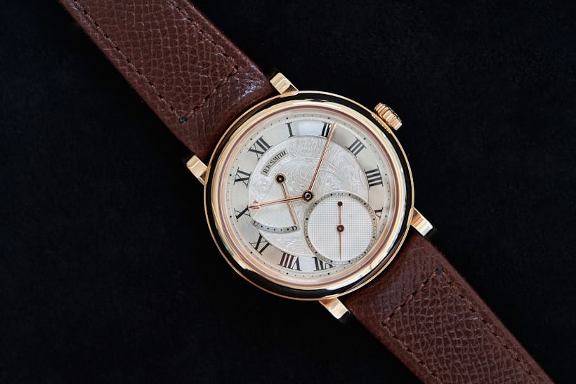 Dial, Roger Smith Series 2 in pink gold, from the Phillips Geneva Watch Auction XIV