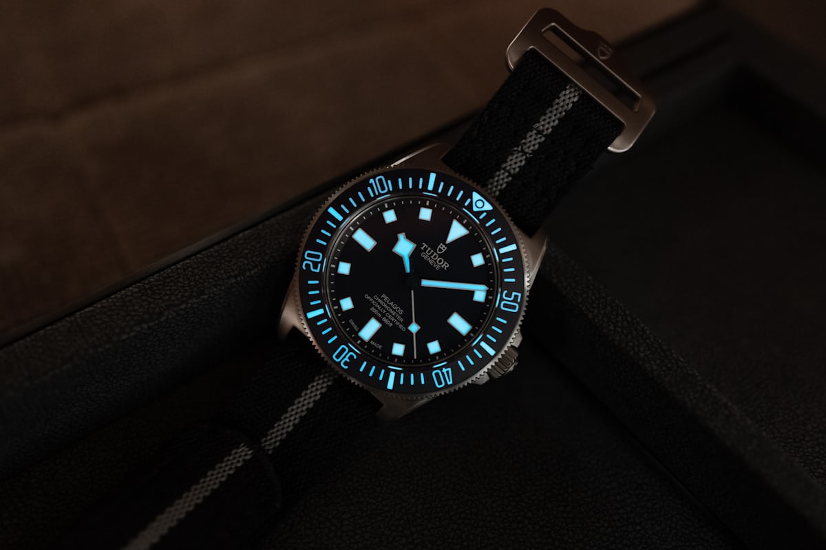 A lume shot of the Pelagos FXD. 