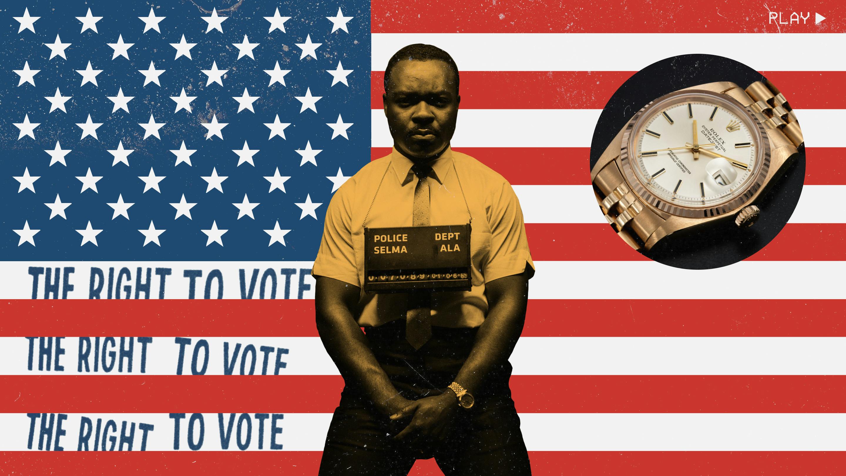 Watching Movies デヴィッド オイェロウォがマーティン ルーサー キング ジュニアを演じた映画 グローリー 明日への行進 で金無垢のロレックス デイトジャストを着用 Hodinkee Japan ホディンキー 日本版