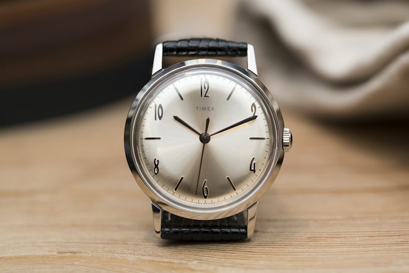 A Timex Marlin watch