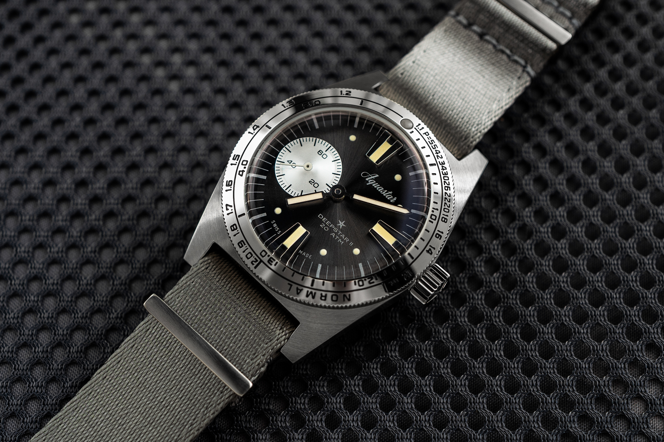 The deepstar II lying on a table. 