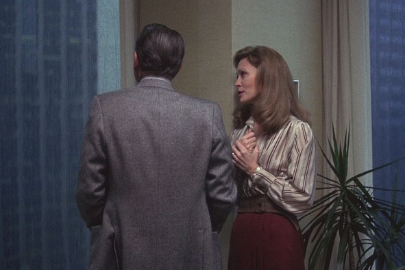 Faye Dunaway in a scene from the film 'Network'