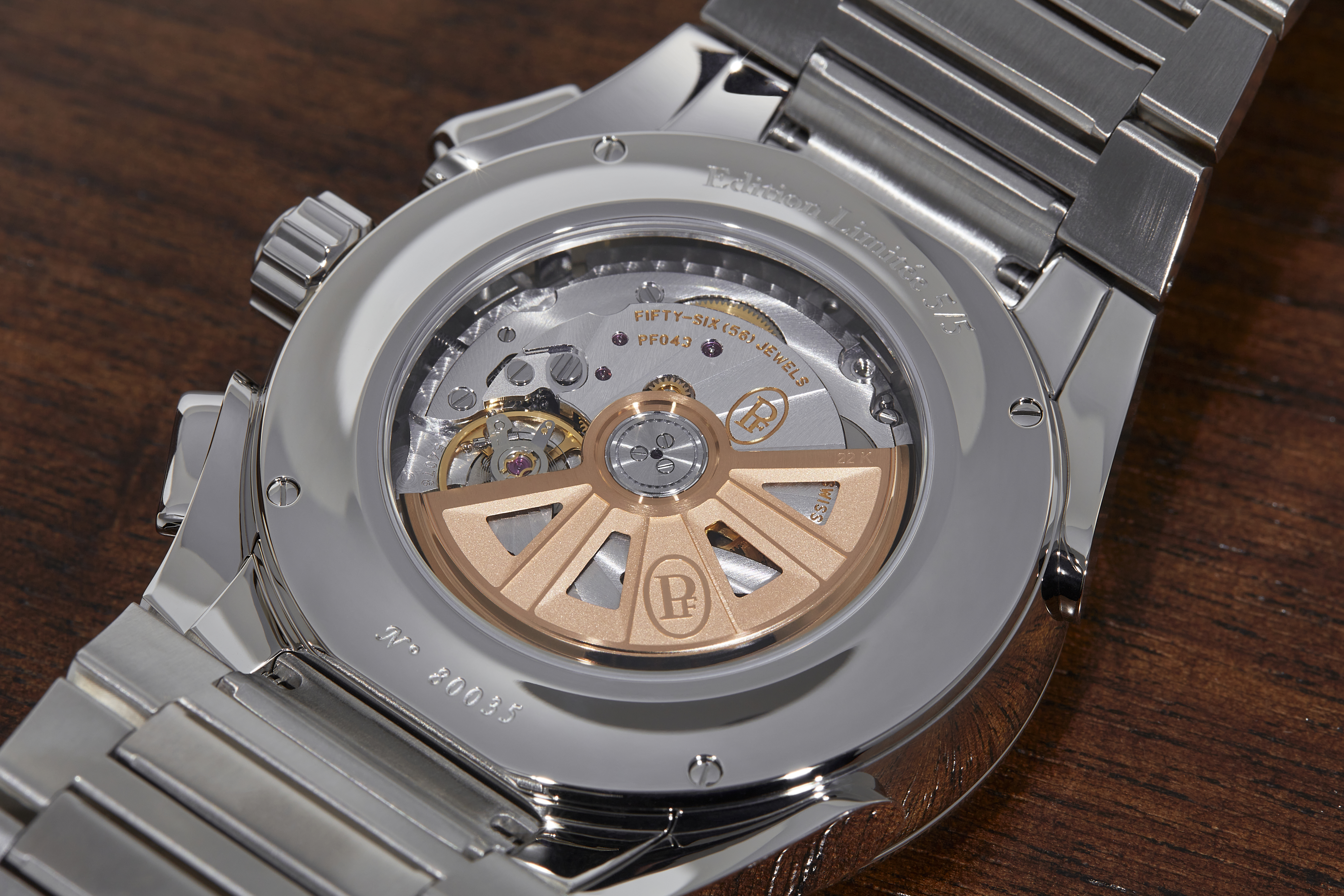 backside of the watch