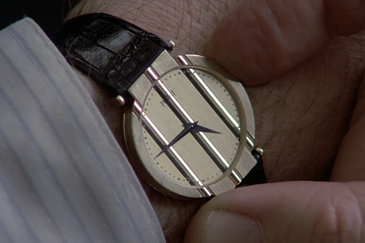 Steve Martin wearing his Piaget