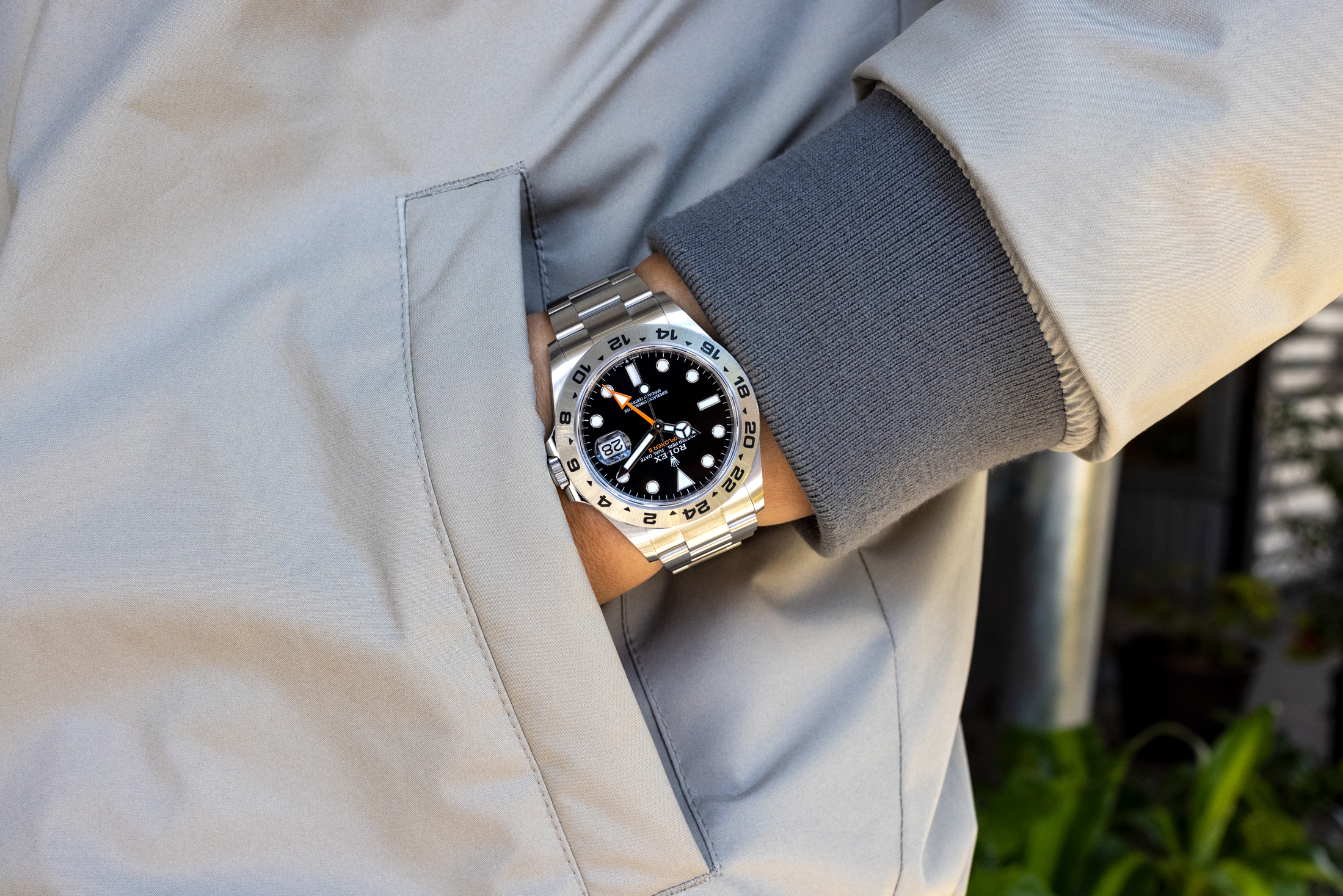 A Rolex Explorer II
