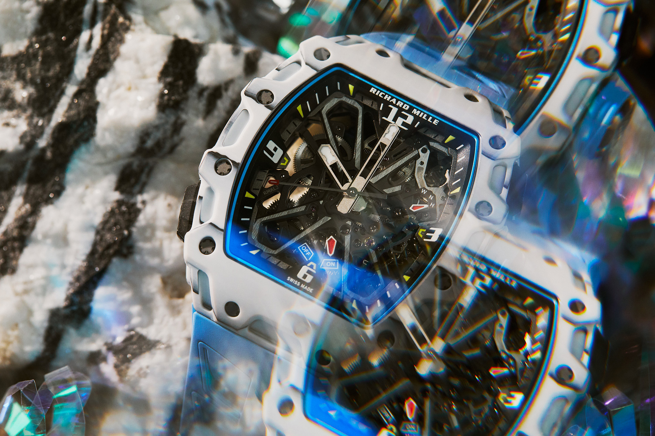 Richard Mille RM 35-05 , lifestyle composite image