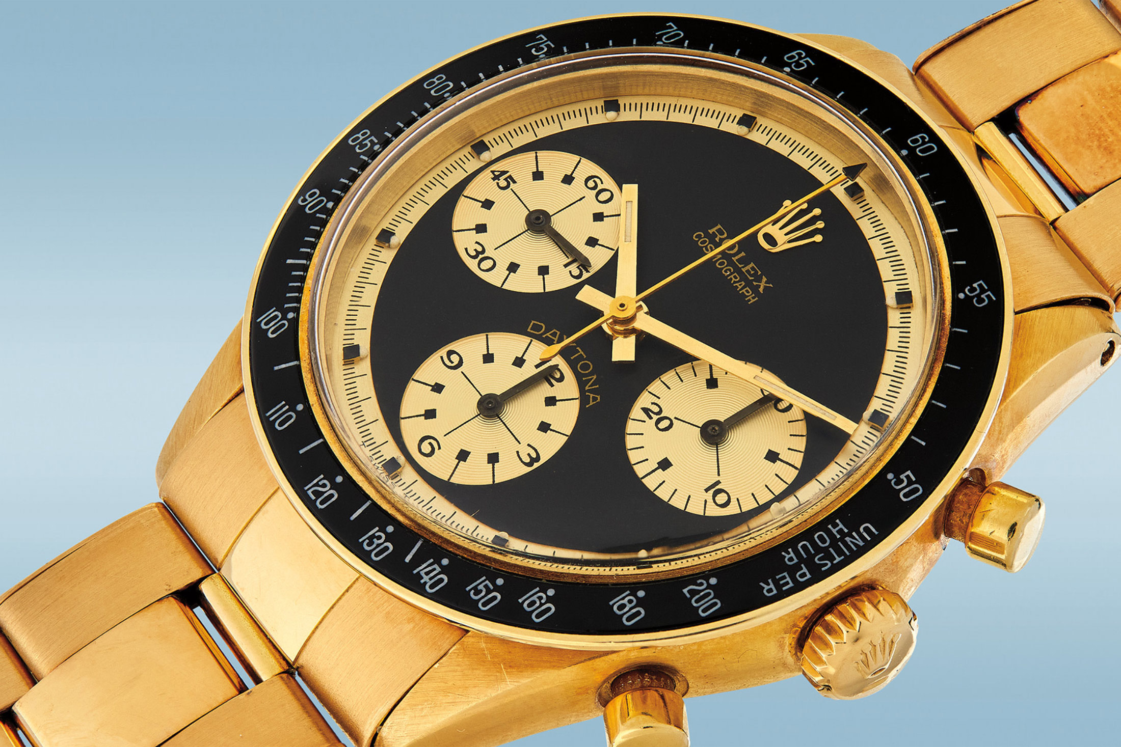 Gold Rolex Daytona John Player Special