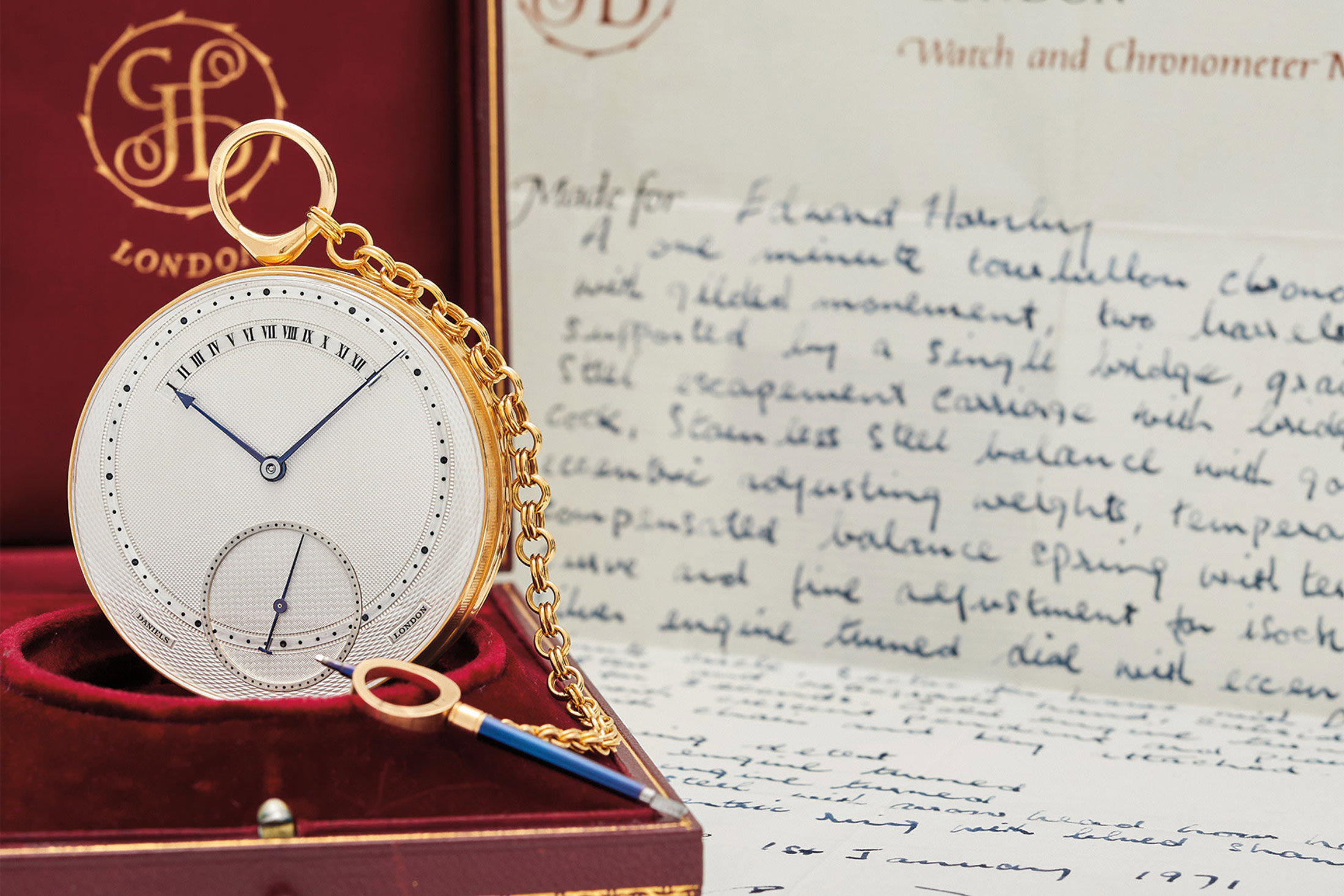 George Daniels Edward Hornby Tourbillon