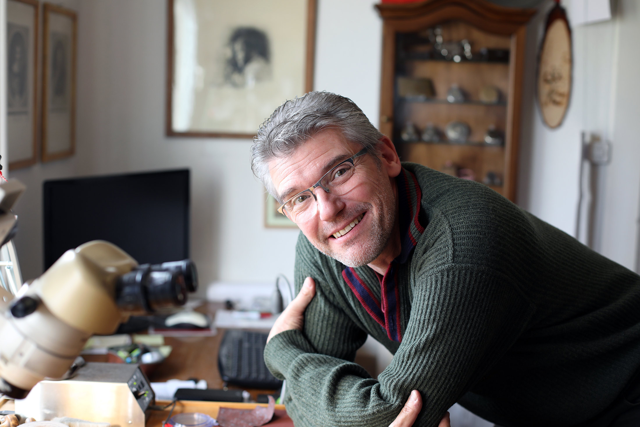 Eddy Jacquet, engraver, La Rose Carrée pocket watch