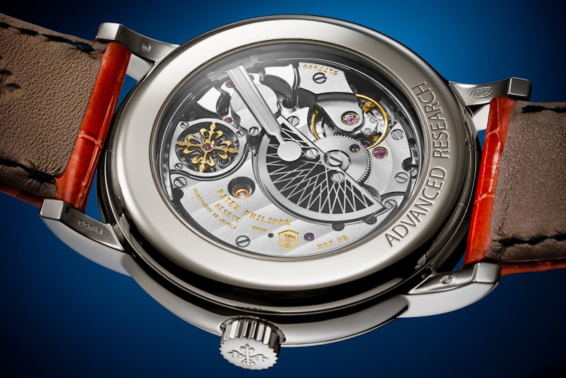 Caseback of the Patek Philippe Ref. 5750 Advanced Research Projects Minute Repeater