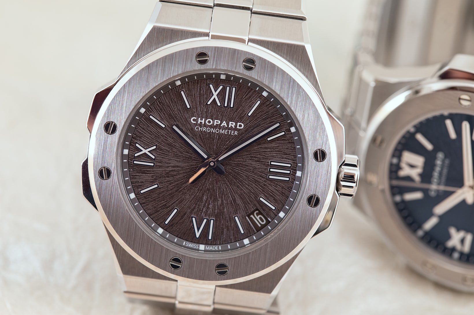 SS/Integrated bracelet watch