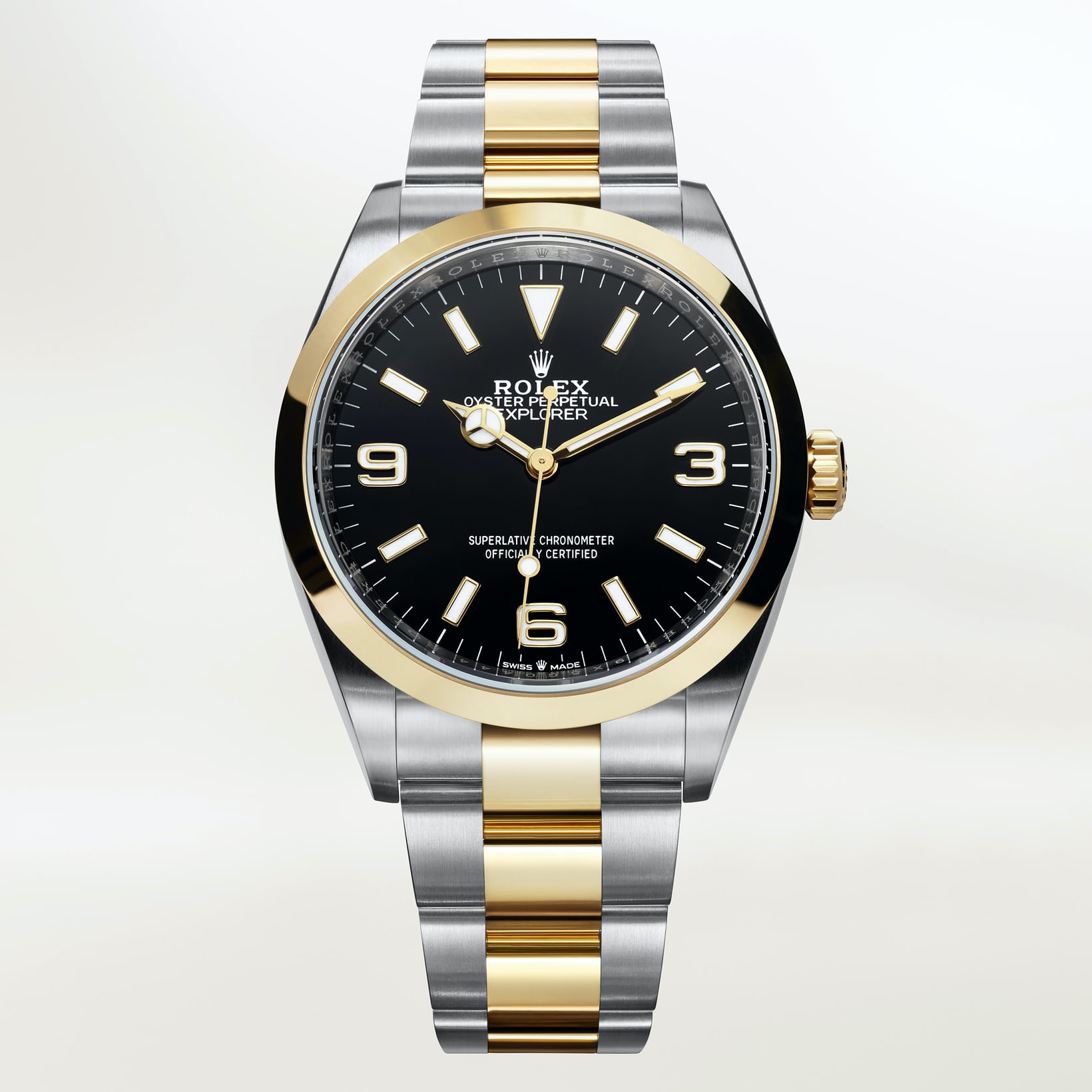 Rolex Two-Tone Explorer watch