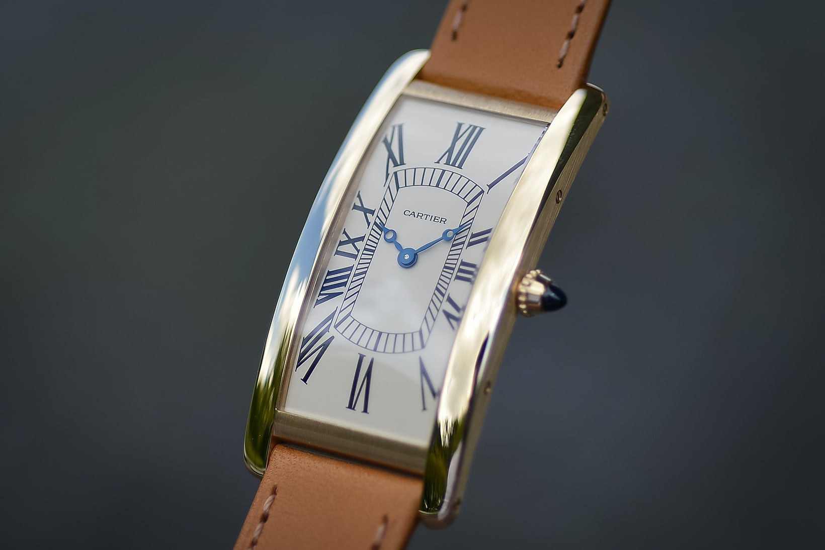 A Cartier Tank Cintree watch