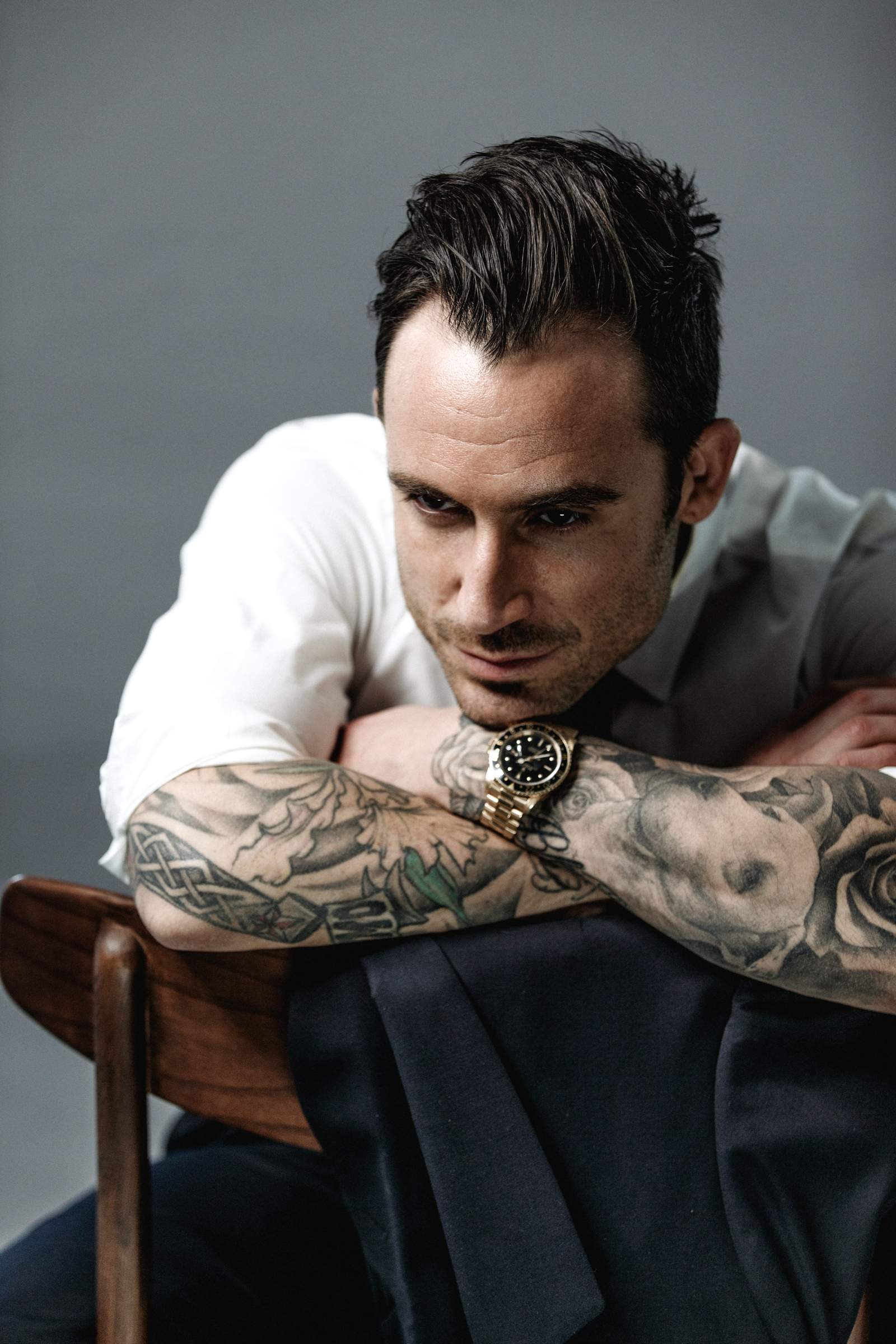 Michael Chernow and his GMT-Master