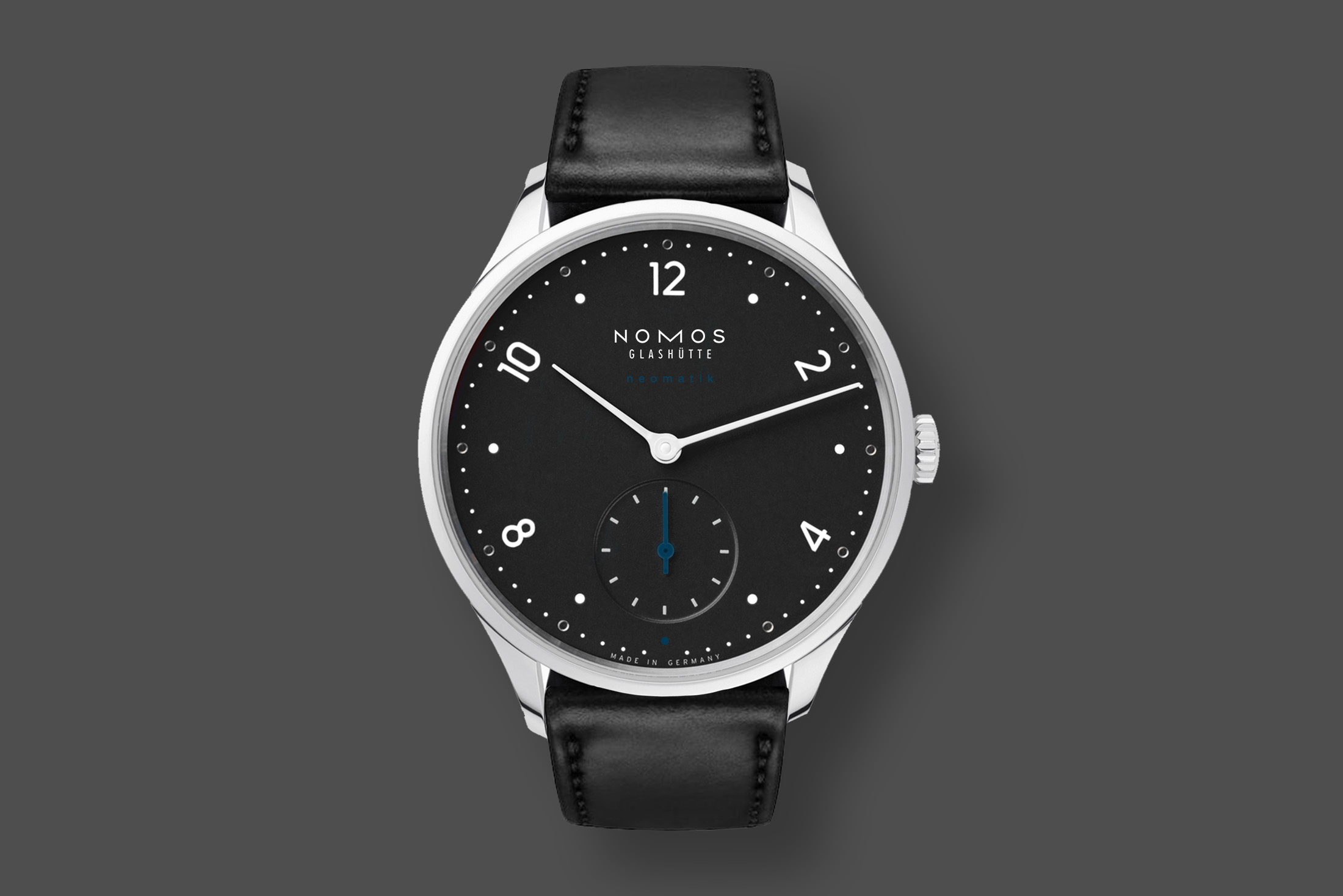 A render of a Nomos minimatik black