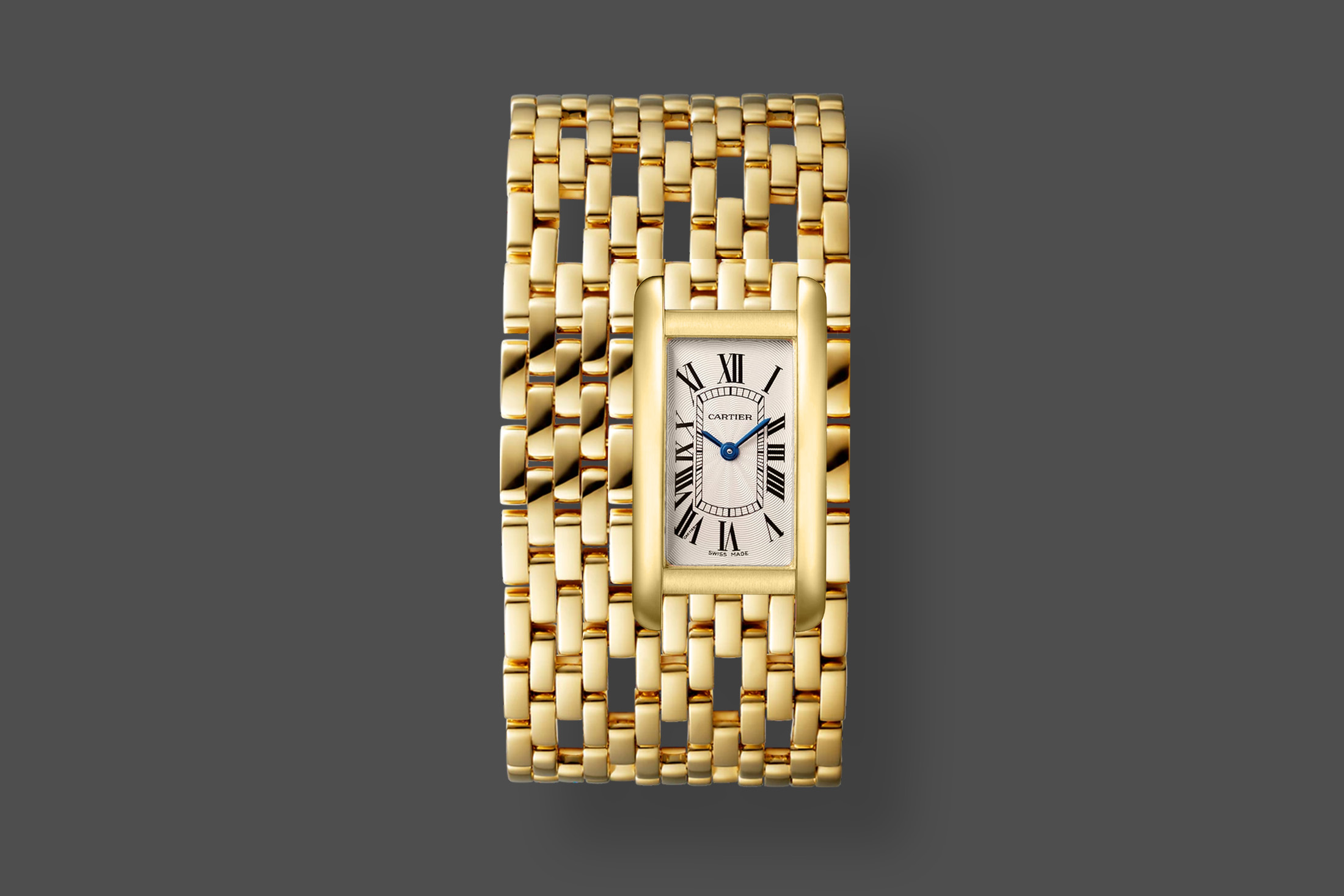 A rendering of a cartier Americanine full cuff