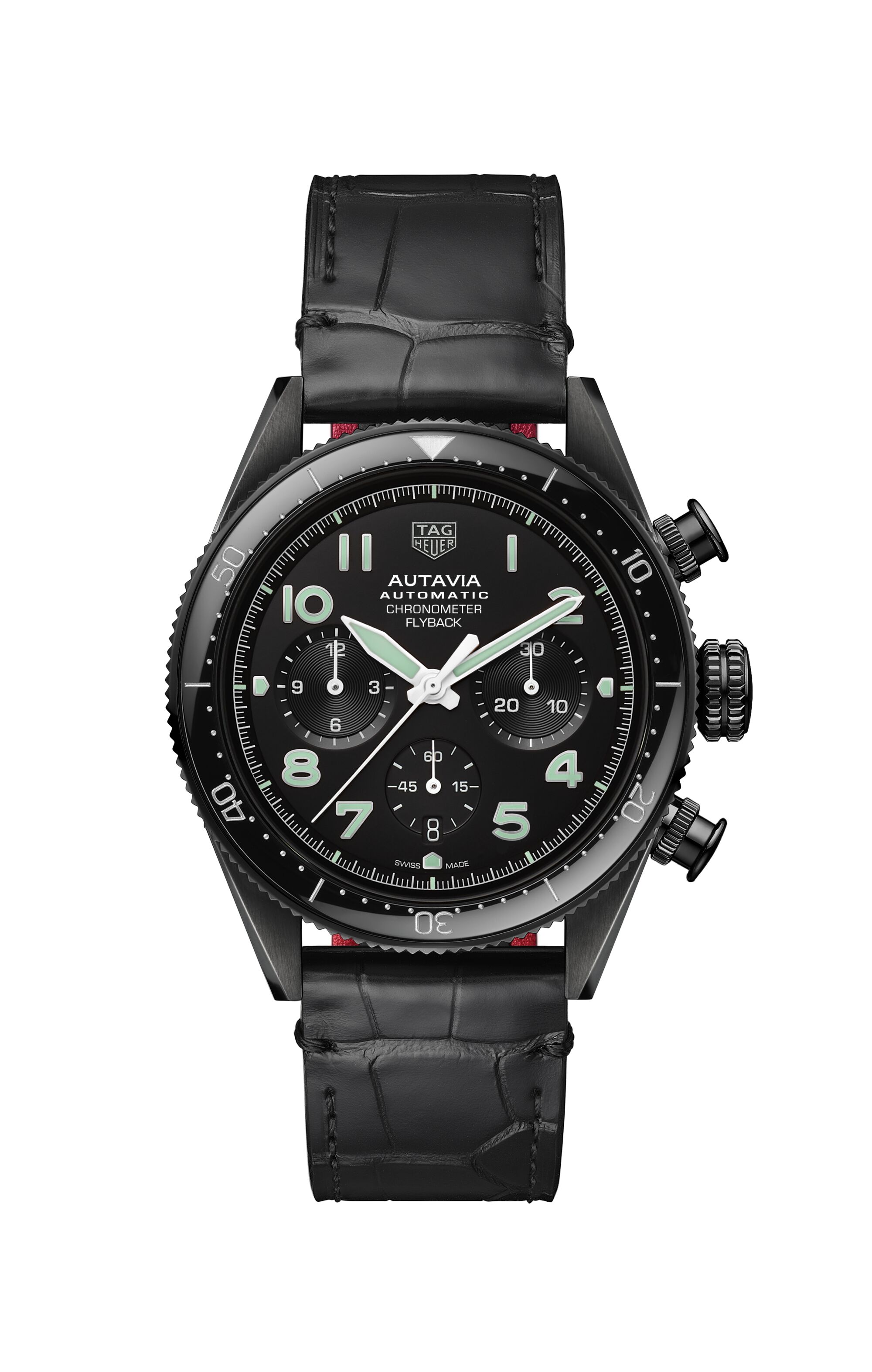 A soldier image of the TAG Heuer Autavia Chronograph Flyback. 