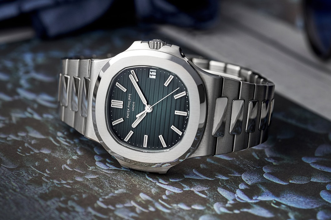 The classic, blue dial, Patek Philippe 5711