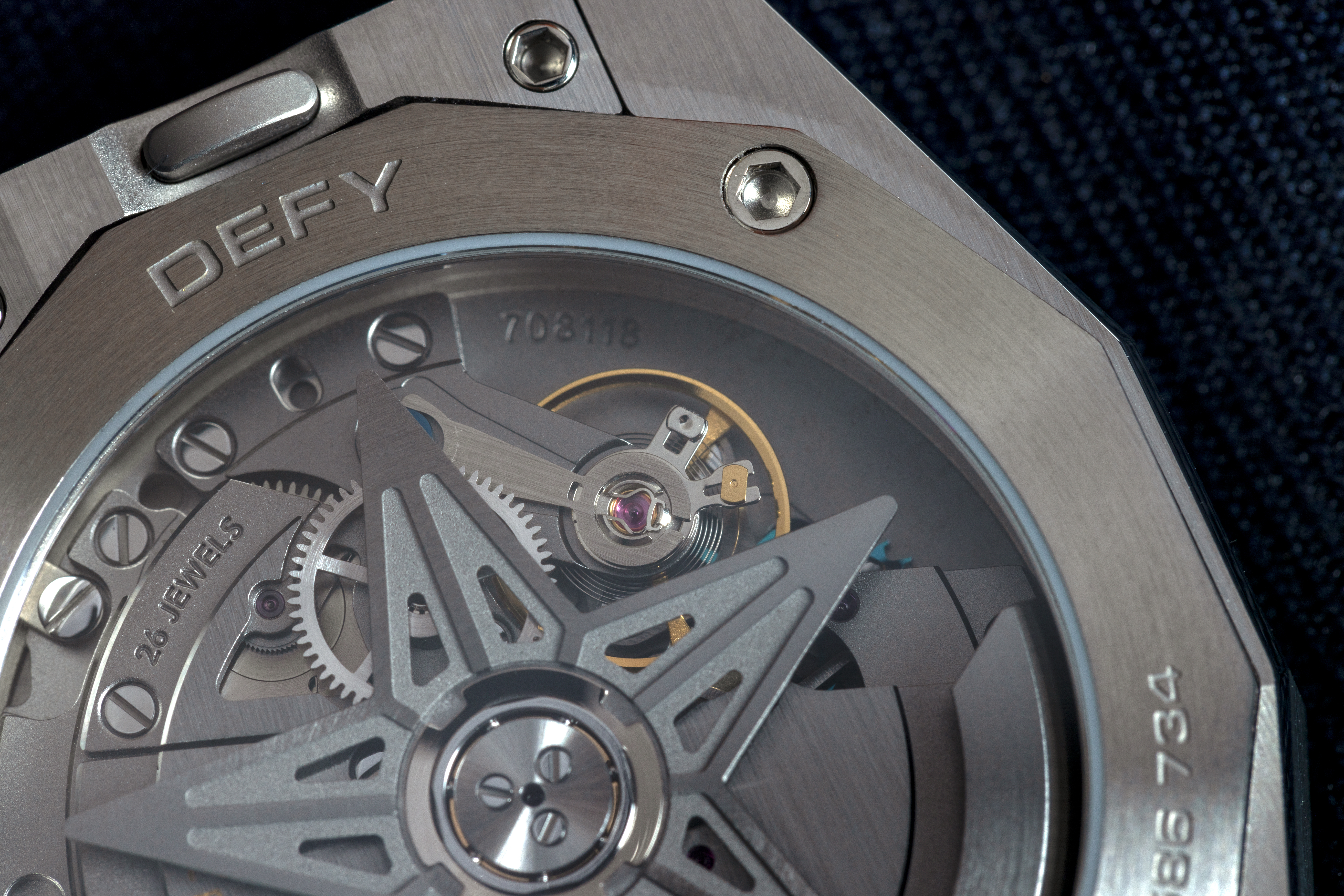 The El Primero Caliber 3620 inside the Zenith Defy Skyline