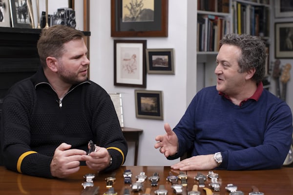 A screenshot from Greg Selch's episode of Talking Watches.