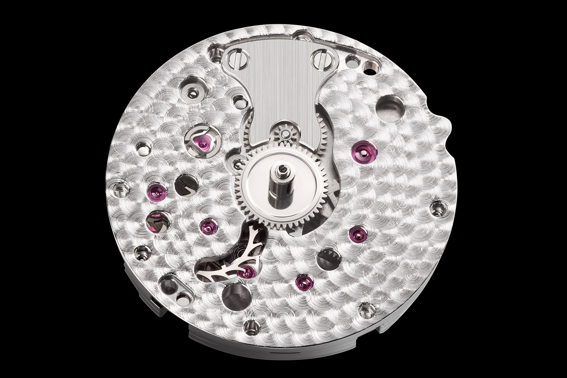 Caliber BVL 100, dial side