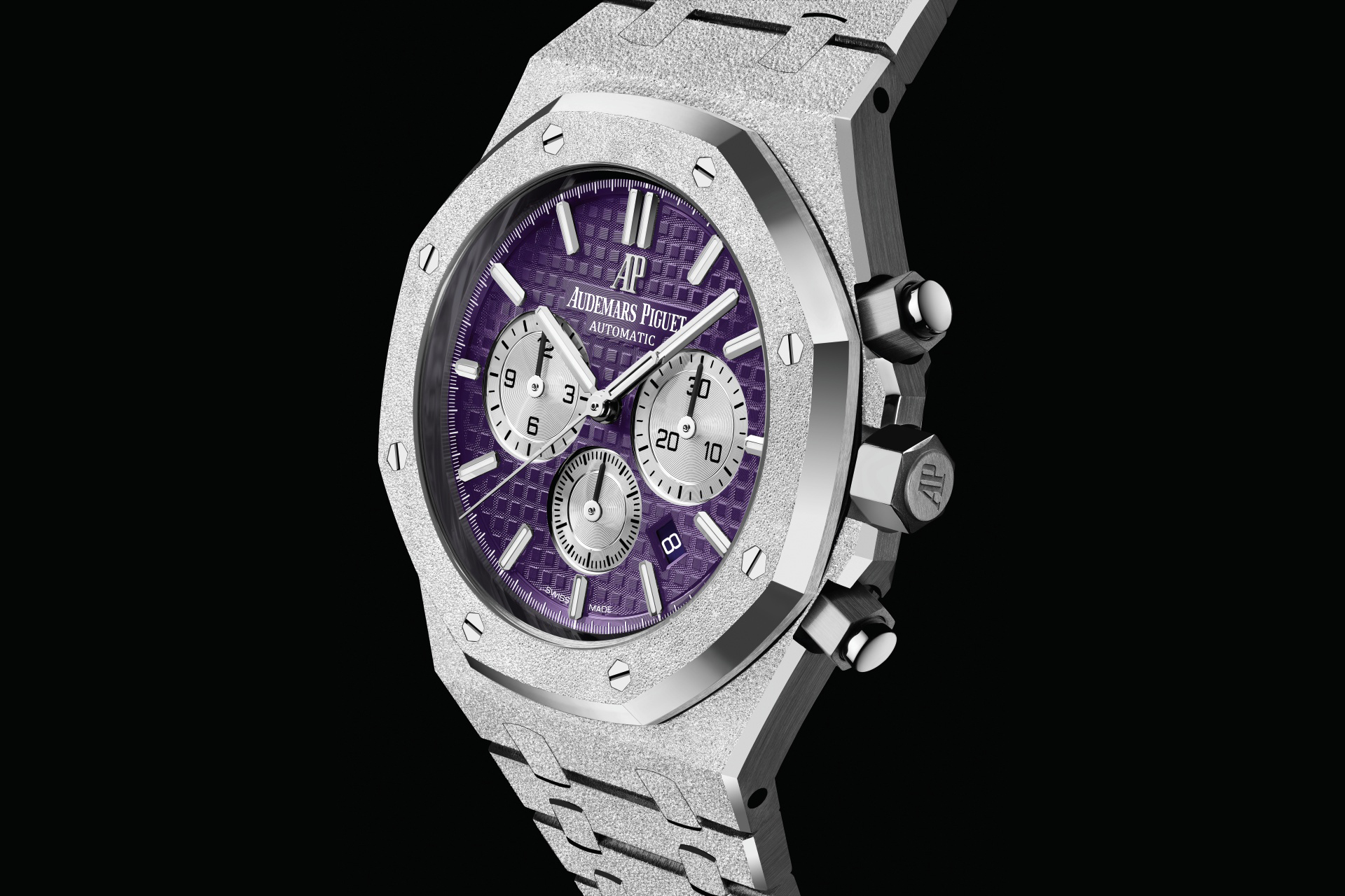 The AP Royal Oak Frosted 18k Gold Self-Winding Chronograph worn by Kumail Nanjiani in 'Eternals'