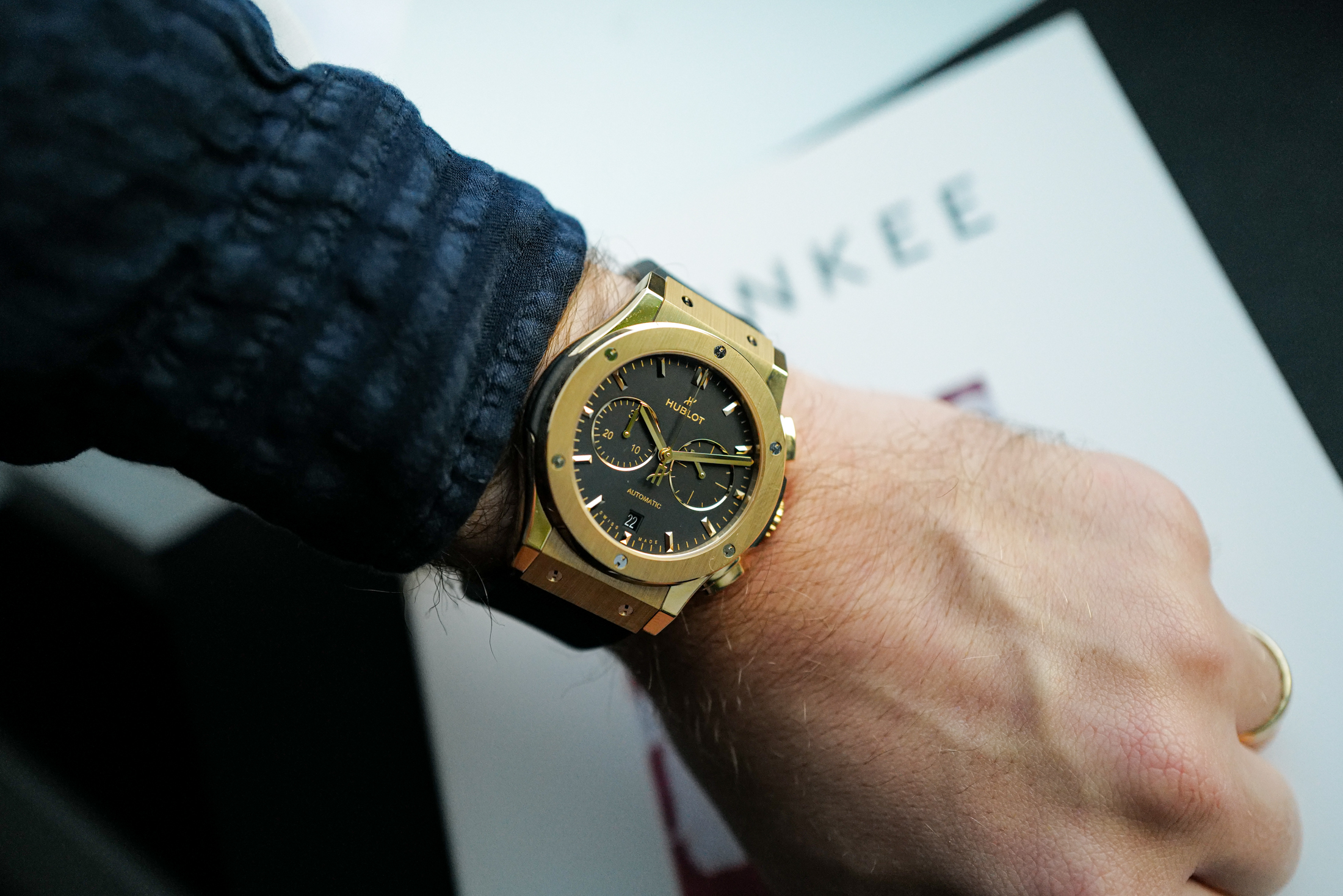 Hublot Classic Fusion Chronograph on wrist