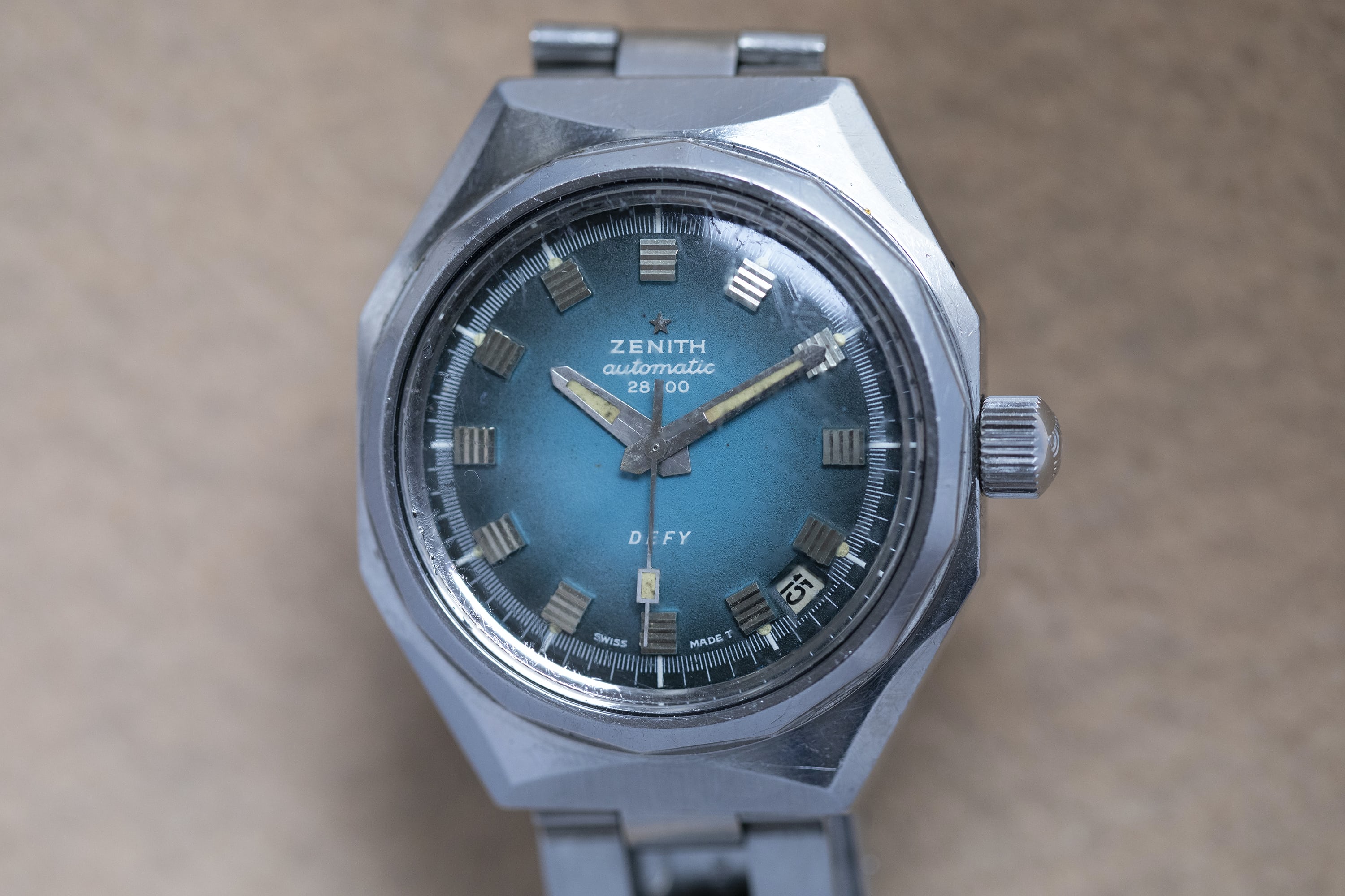 Zenith Surf Hidden crown ビンテージ ゼニス ZENITH SURF HIDDEN