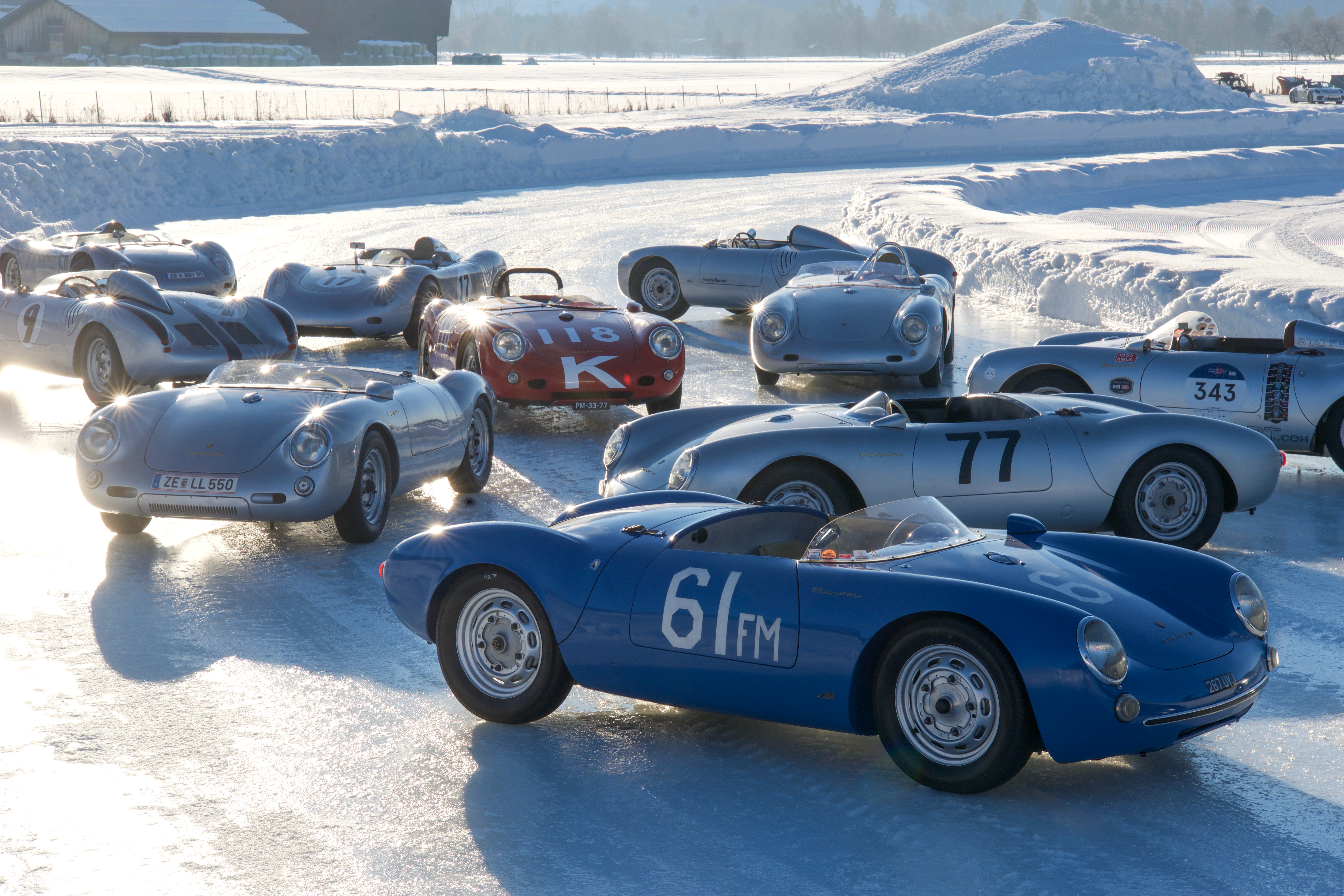 so many 550 spyders!