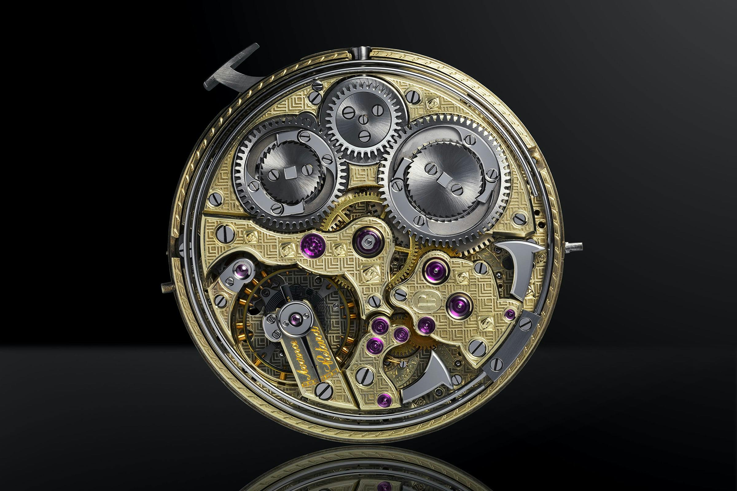 La Rose Carée pocket watch movement, Parmigiani Fleurier