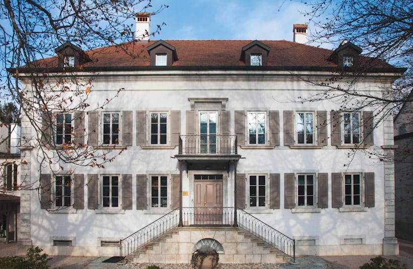 Parmigiani headquarters in Fleurier. 