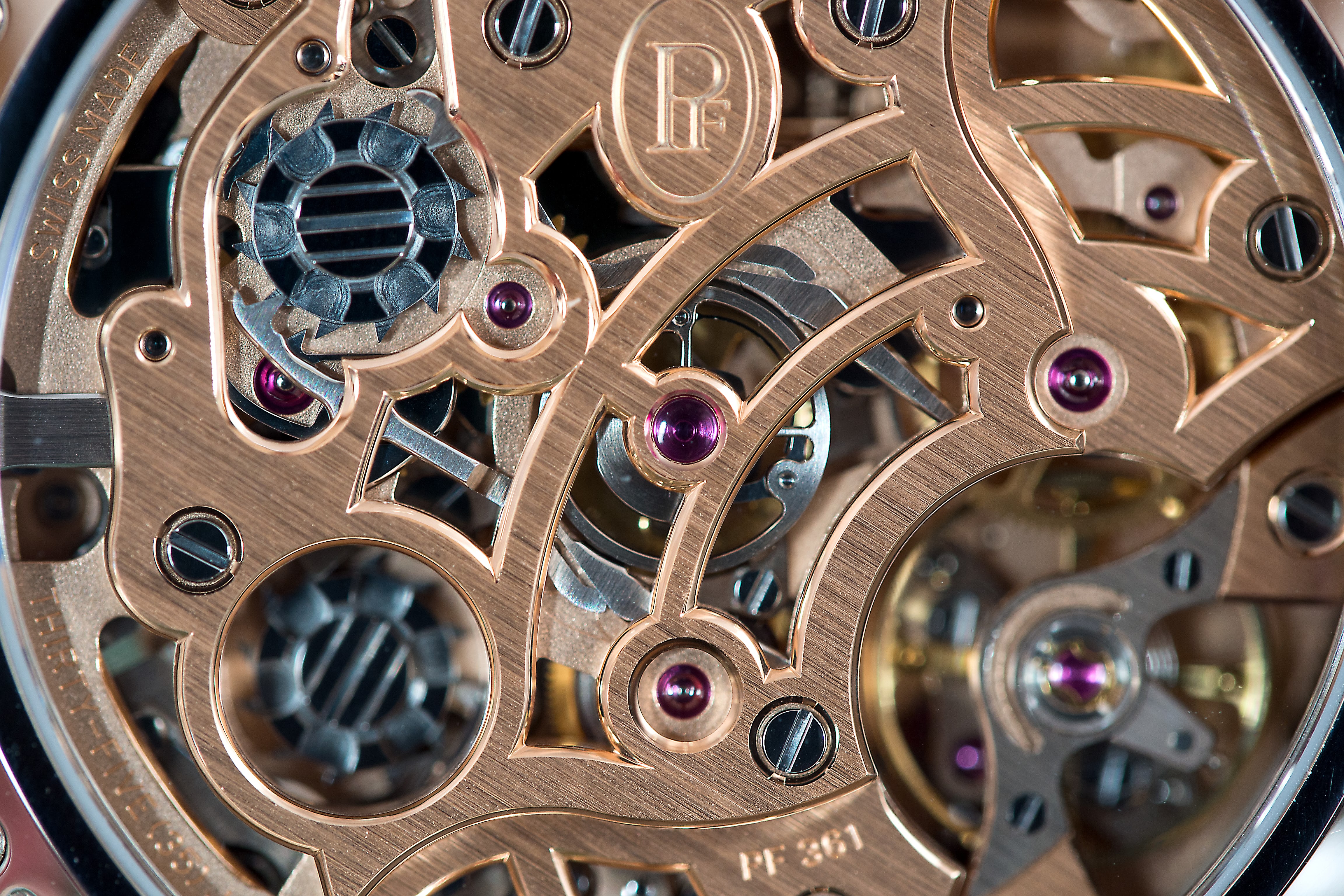 The caliber PF361 in the Tonda Chronor Anniversaire