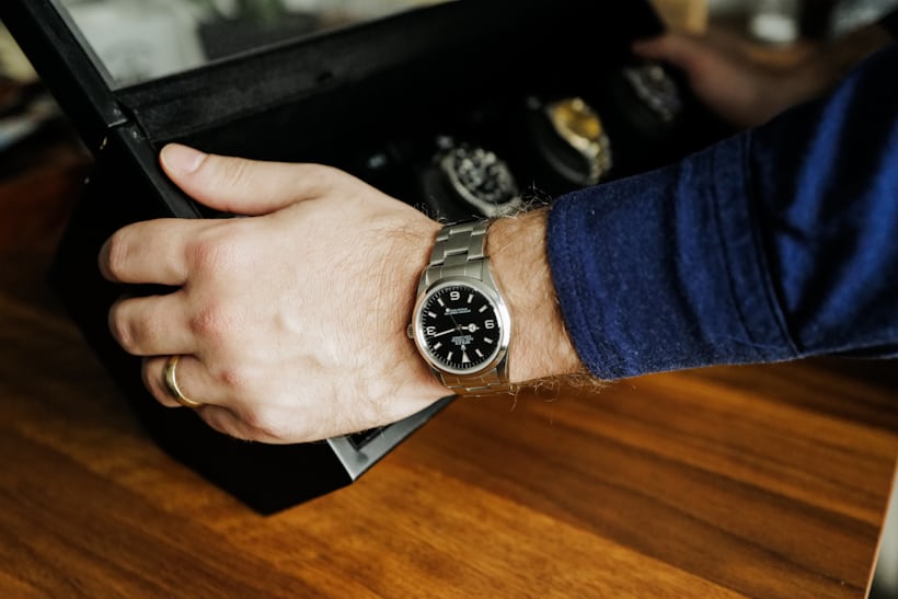 Rolex Explorer on wrist